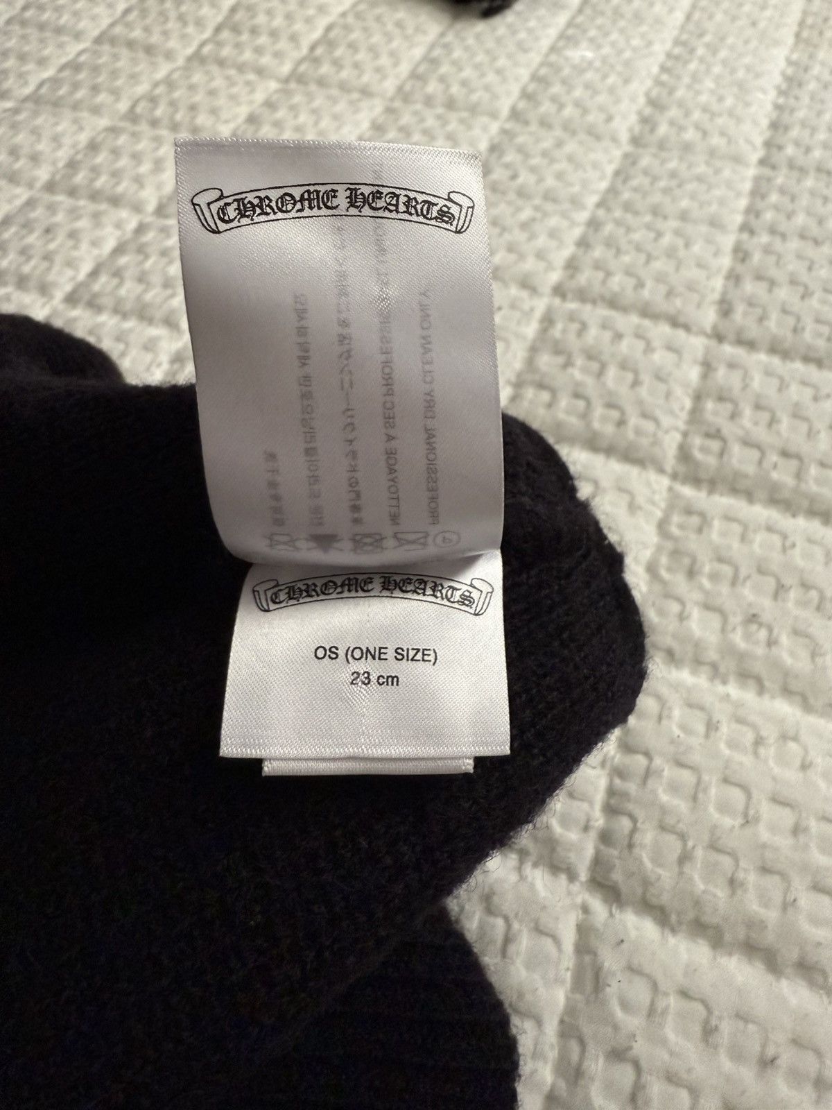 Chrome Hearts Chrome Hearts Skull Cross Beanie Size ONE SIZE - 7 Thumbnail
