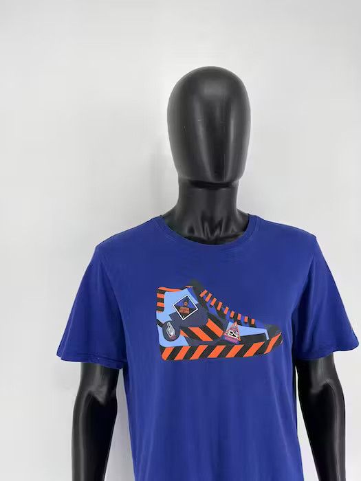 Nike Vintage Y2K Nike Blazerbasketball Big Logo T-Shirt Size US M / EU 48-50 / 2 - 2 Thumbnail
