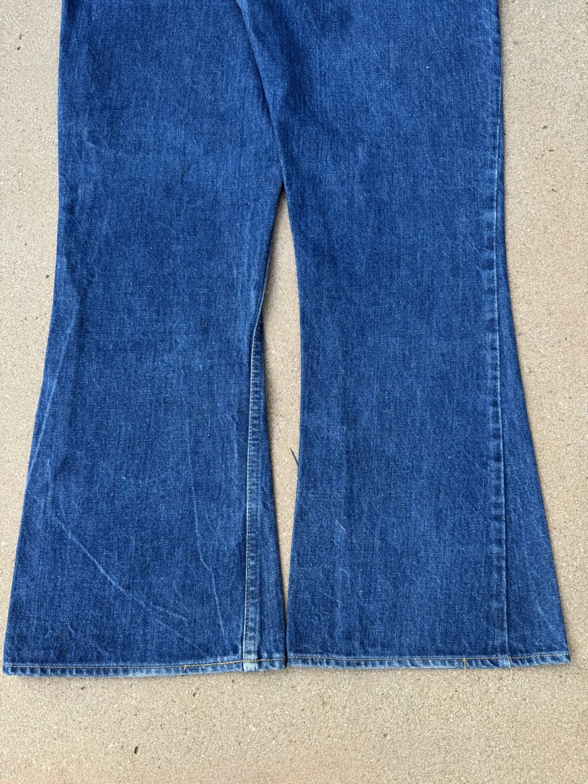 Levi's × Vintage Vtg 70’s Levi’s 646 Orange Tab Bellbottom Flare Jeans 36x29 Size US 36 / EU 52 - 7 Thumbnail