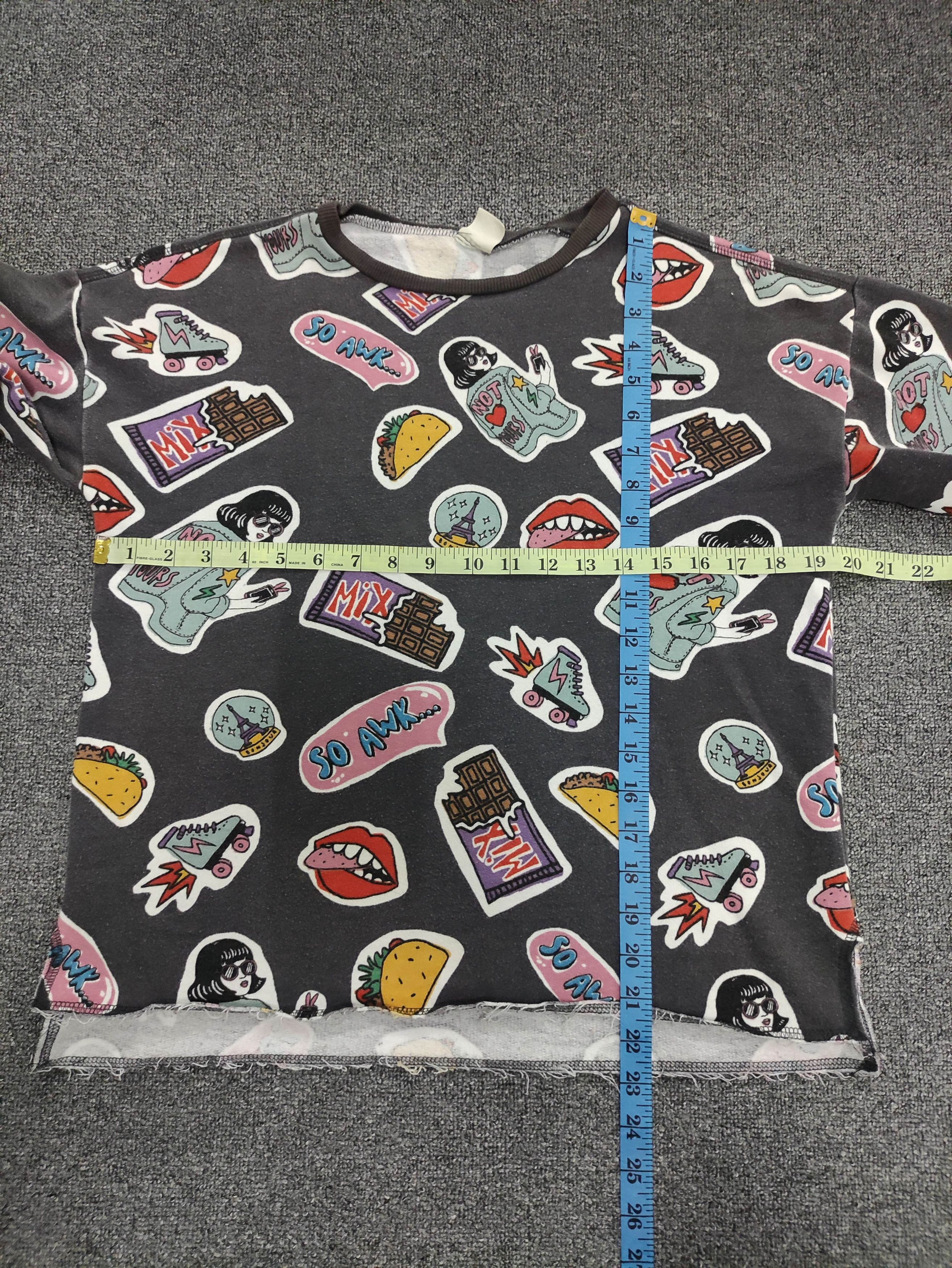 Zara Zara Girls Full Print Sweater Jumper Size S / US 4 / IT 40 - 6 Thumbnail