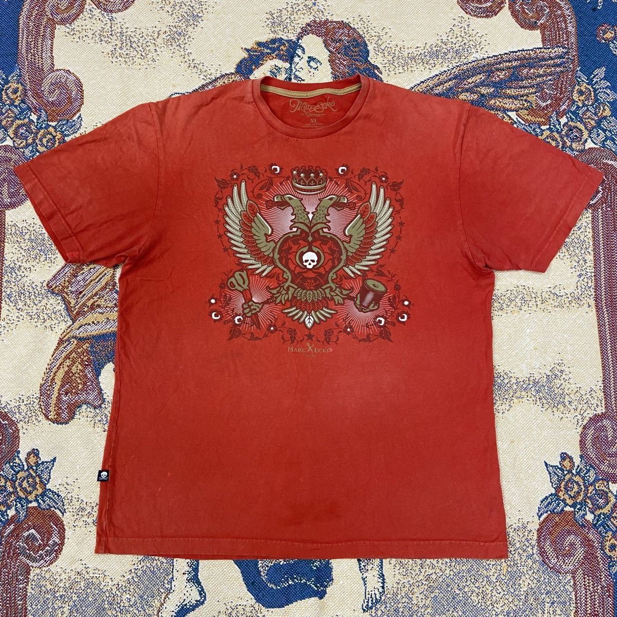 Marc Ecko Vintage Y2K Marc Ecko Eagle Crest Shirt Size US XL / EU 56 / 4 - 1 Thumbnail