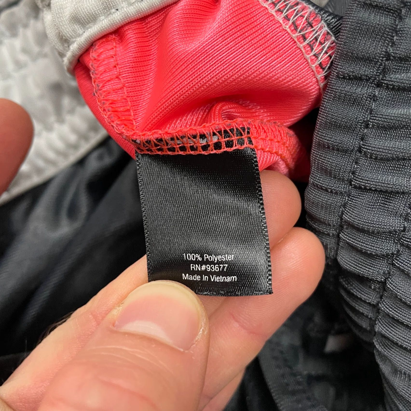 Vintage Unbranded Active Shorts Womens M Black Orange Drawstring Gym Running 30x3.5 Athletic Breathable Pockets Reg Regular"} Size 32" / US 10 / IT 46 - 4 Thumbnail