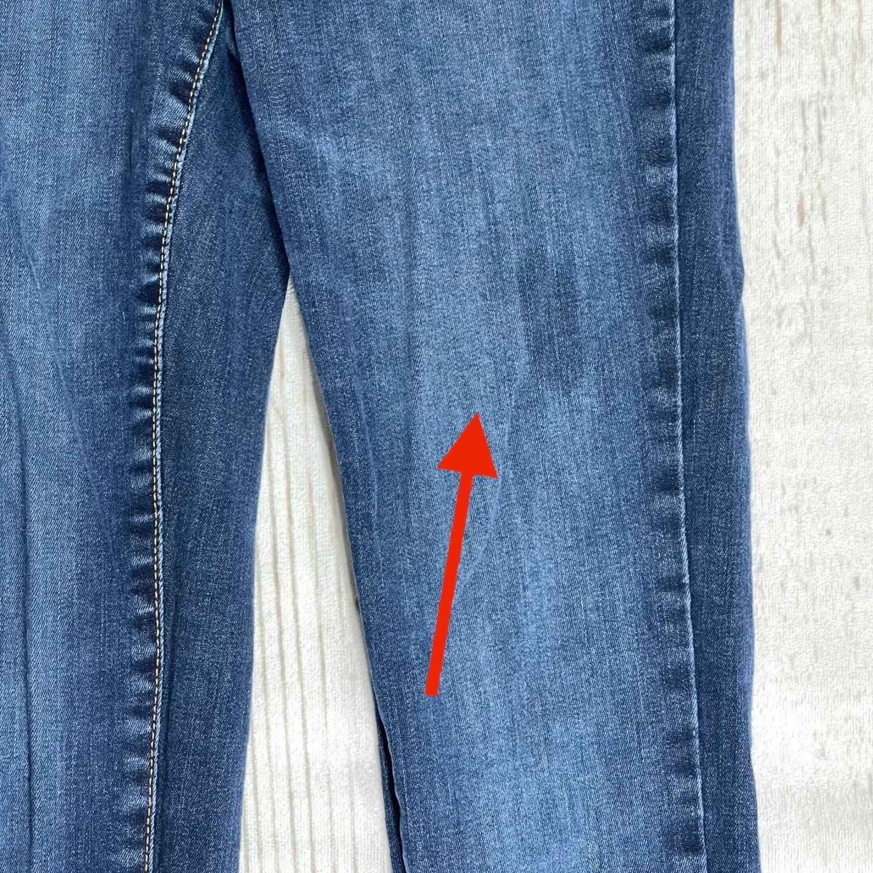Old Navy Old Navy Jeans Jegging Womens Size 2 Pull On Dark Blue Cotton Blend Stain Denim Flexible Stretch Size 26" / US 2 / IT 38 - 3 Thumbnail