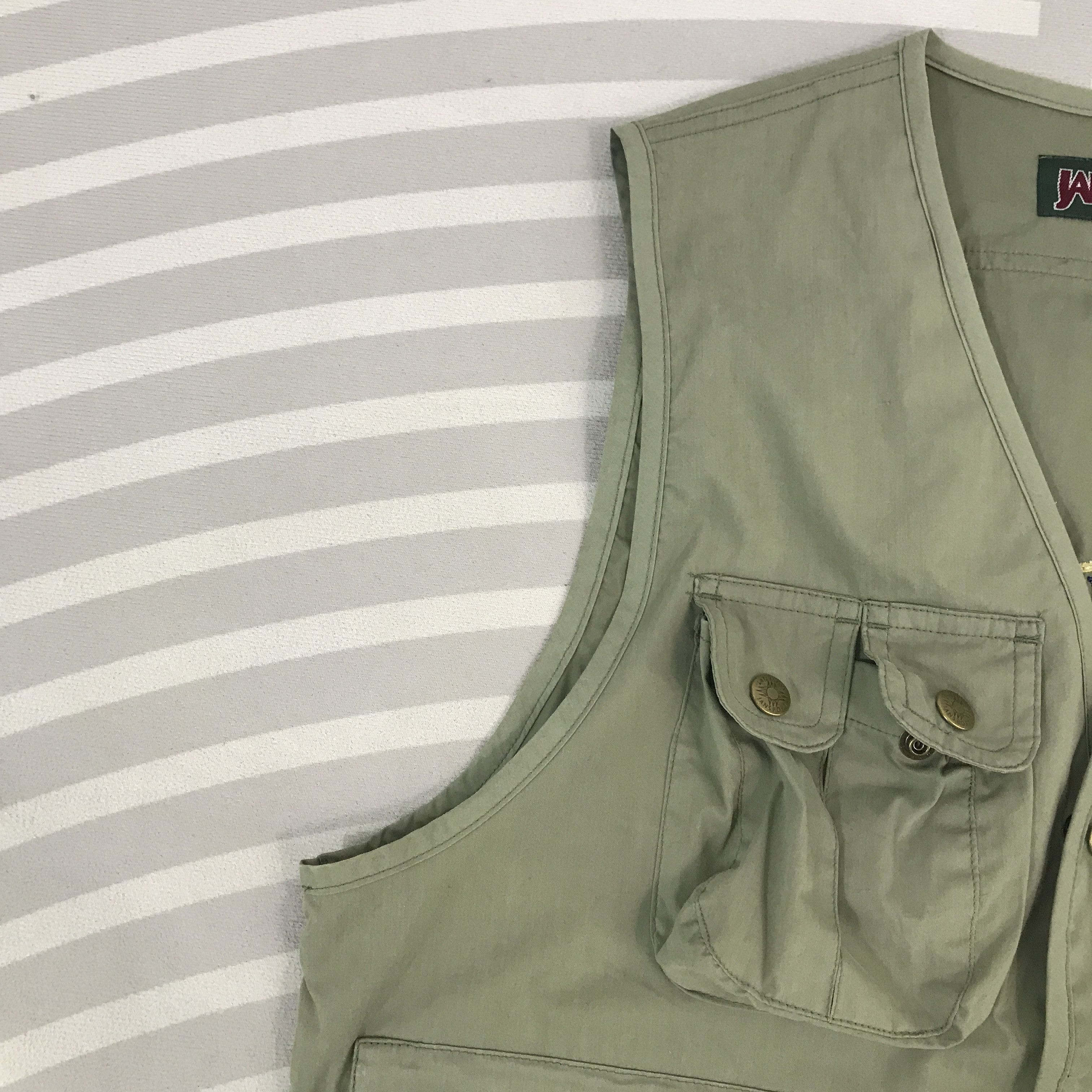 Jansport × Vintage Vintage Jansport Vest tactical pocket jacket Size US M / EU 48-50 / 2 - 5 Thumbnail