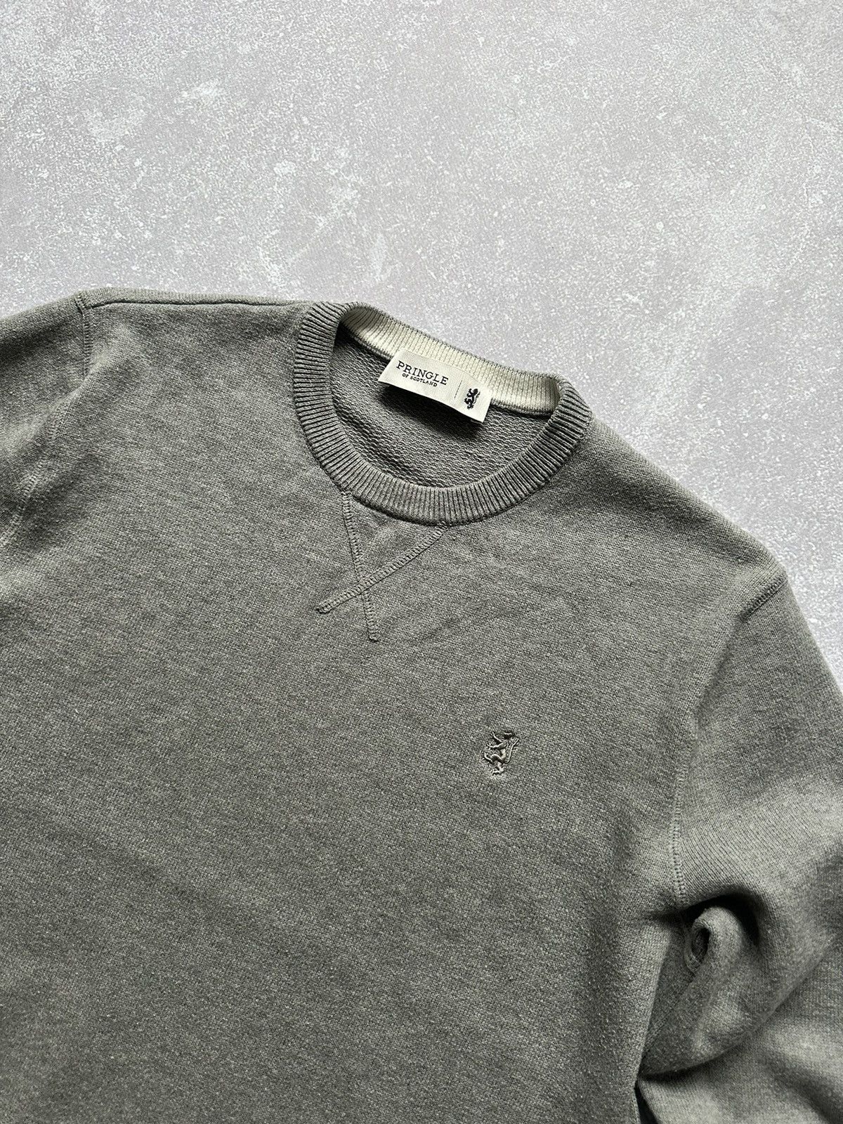 Pringle Of Scotland × Vintage Sweater Pringle Of Scotland Vintage Grey size L Size US L / EU 52-54 / 3 - 3 Thumbnail