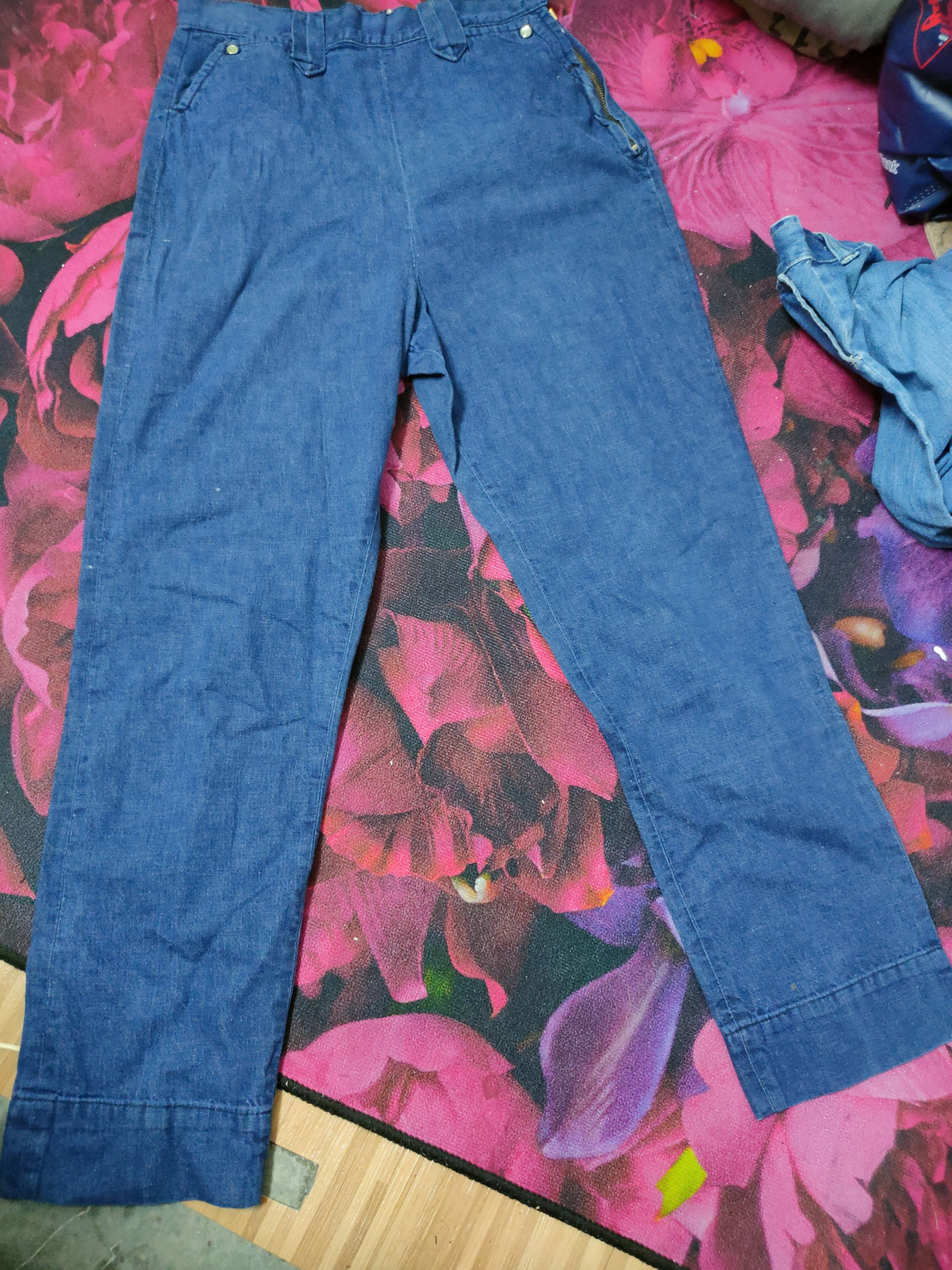 Vintage lee frontier denim indigo