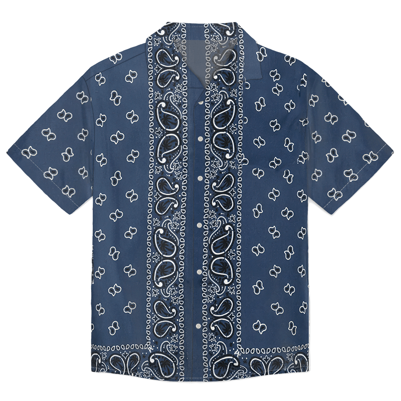 The Unbranded Brand × Vintage Palm Angels paisley-print bowling shirt Size US M / EU 48-50 / 2 - 3 Thumbnail