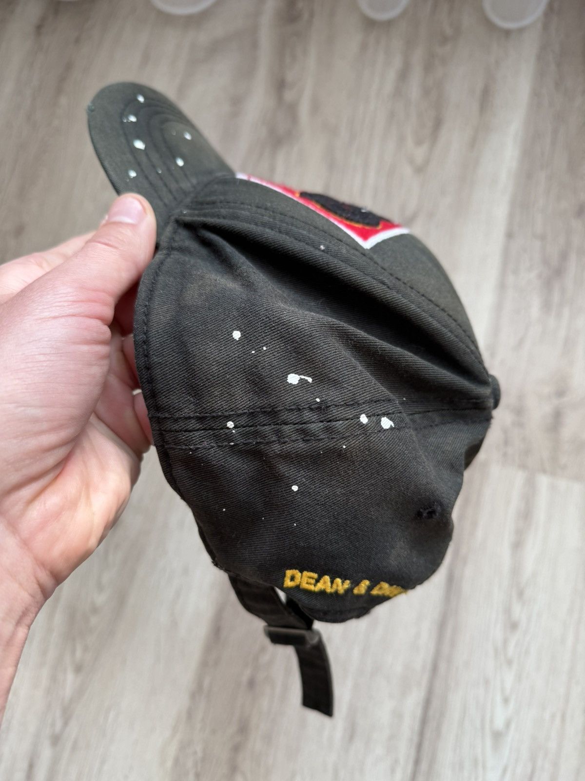 Dsquared2 Dsquared2 Black Baseball Cap AUTHENTIC distressed sun faded Size ONE SIZE - 8 Thumbnail