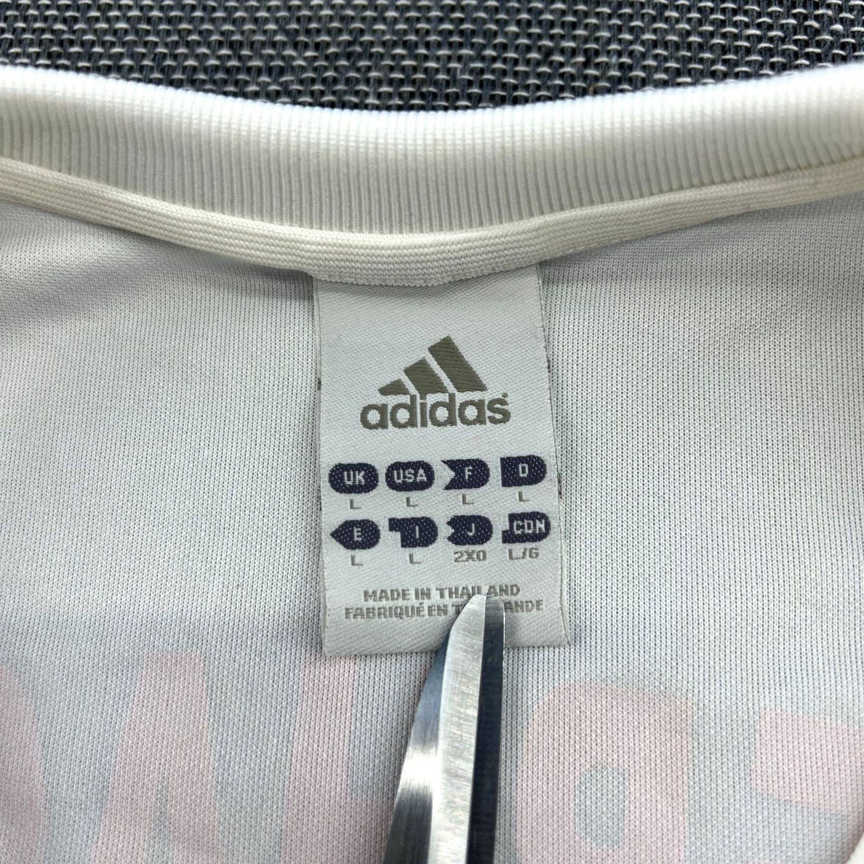 Adidas adidas SpVgg Unterhaching 2011 2012 Away Mike Niebauer Football Jersey Mens Sz L White T-Shirt Size US L / EU 52-54 / 3 - 5 Thumbnail