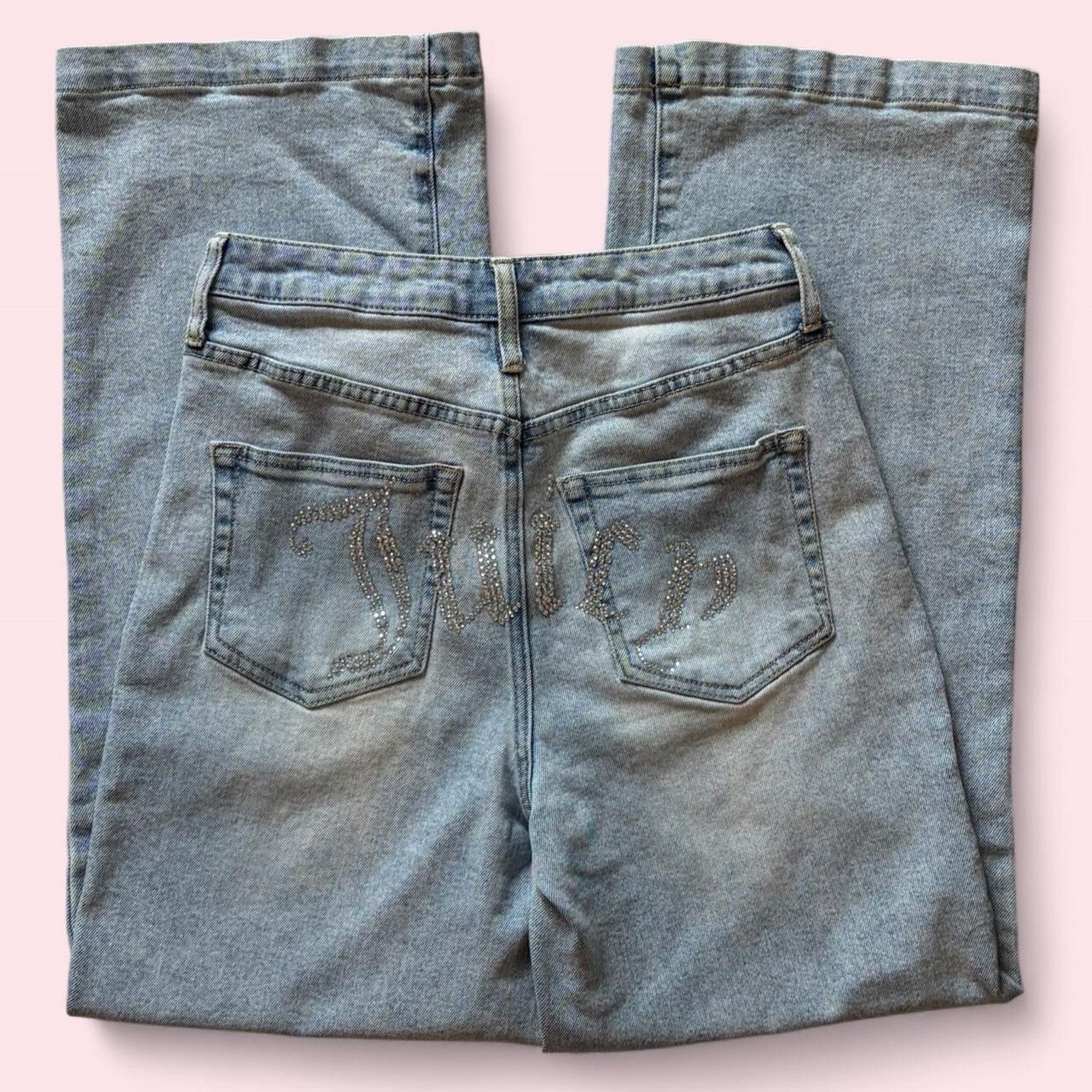 Juicy Couture Juicy couture bedazzled jeans Size 28" / US 6 / IT 42 - 1 Thumbnail