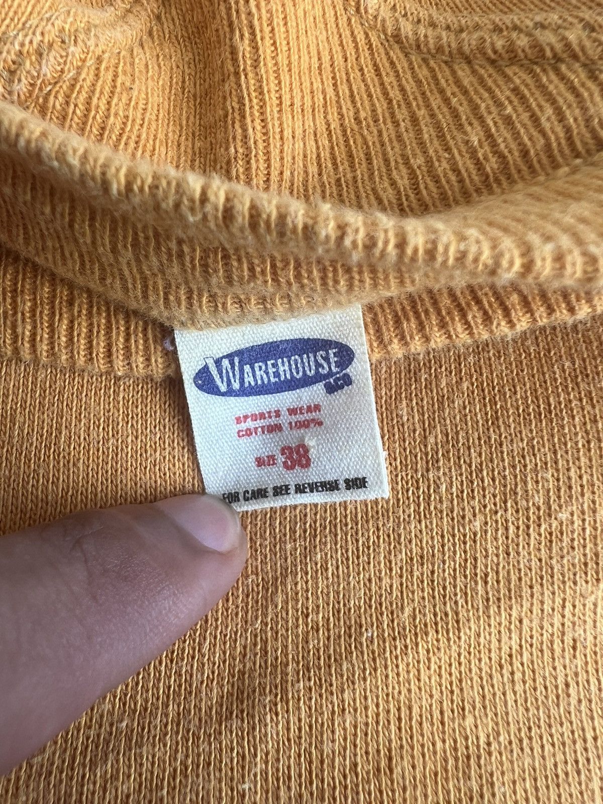 Freewheelers 50/60s Double Face V Loopwheeler Boxy Cut Sweater Warehouse Size US M / EU 48-50 / 2 - 9 Thumbnail