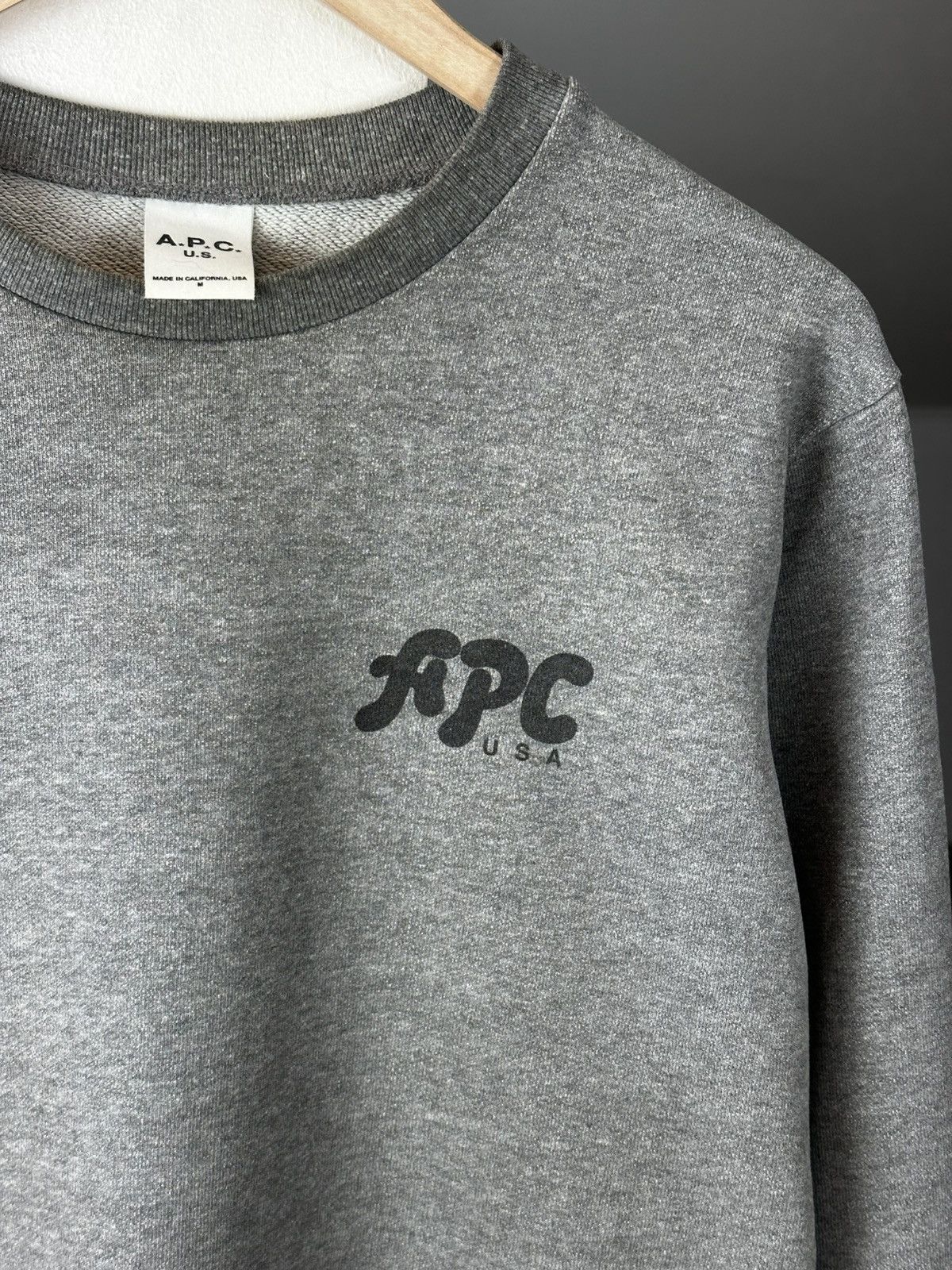 A.P.C. Vintage APC Sweatshirt A.P.C. Made in USA Size US M / EU 48-50 / 2 - 6 Thumbnail