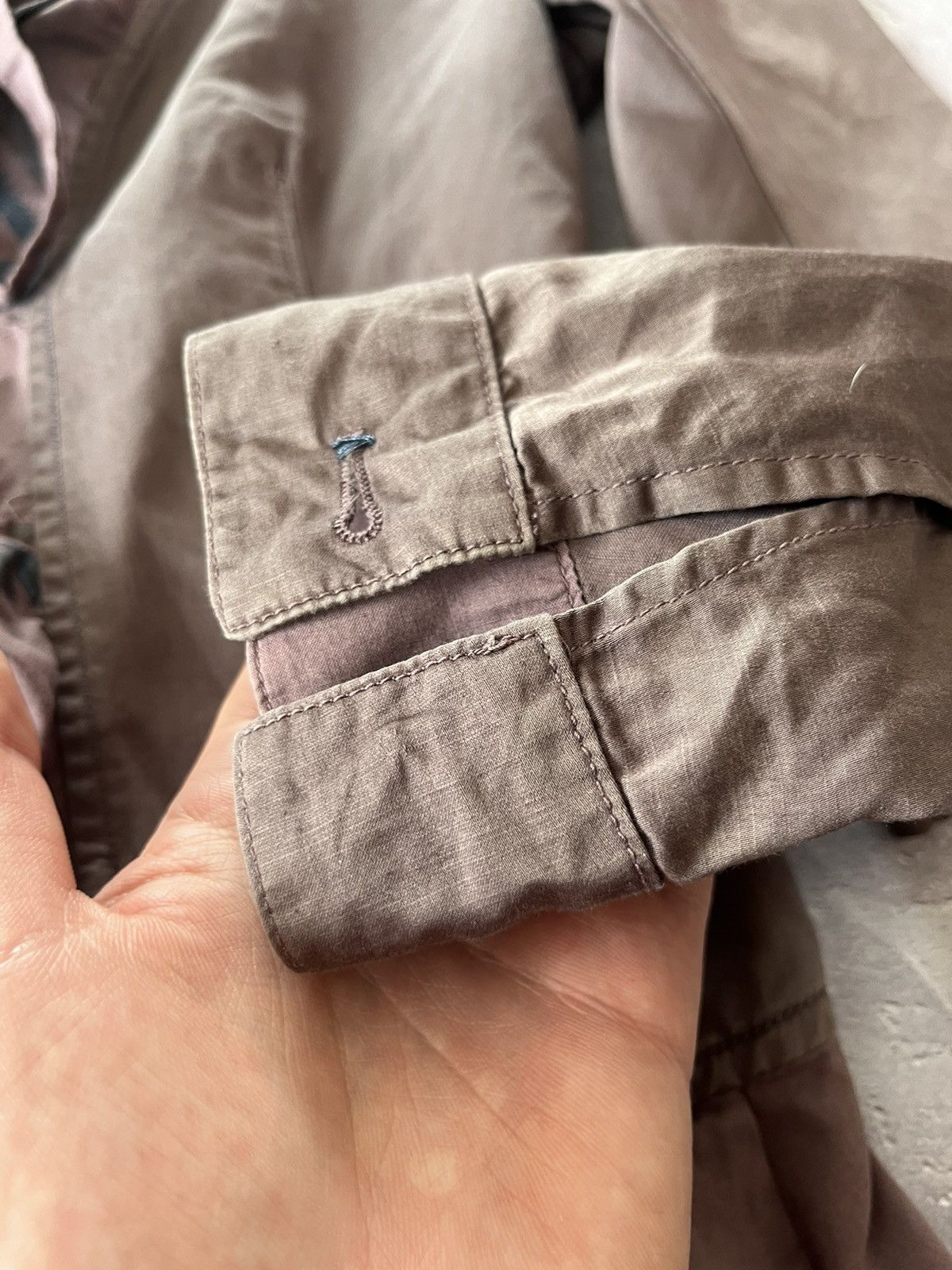 Marithe + Francois Girbaud Vintage Marithe Francois Girbaud Cotton Linen Rare Jacket Size S / US 4 / IT 40 - 2 Thumbnail