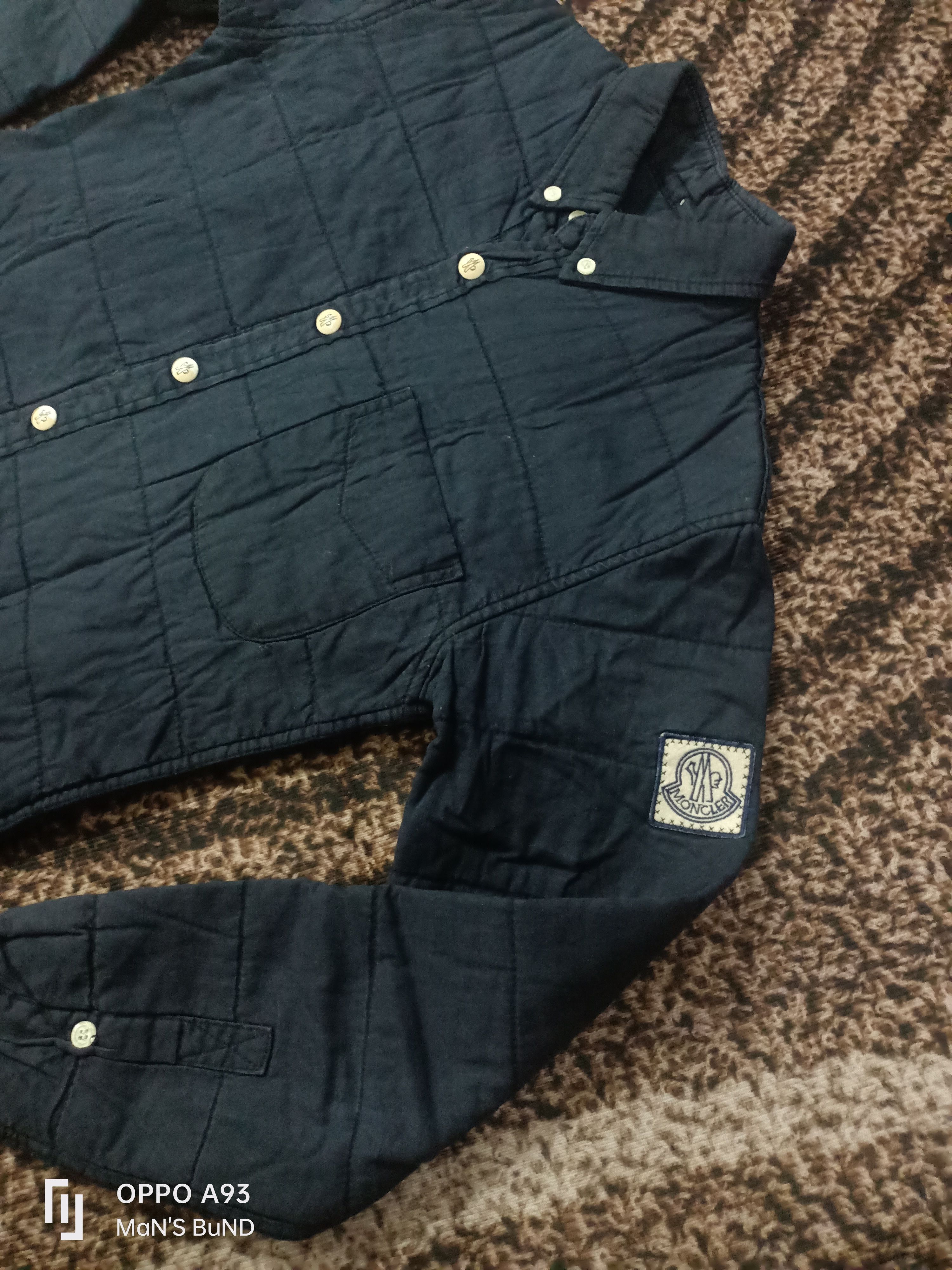 Moncler Distressed MONCLER GAMMEBLEU Size US M / EU 48-50 / 2 - 4 Thumbnail