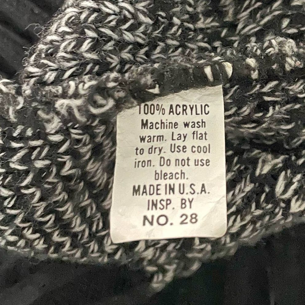 Other Van Cort Crewneck Sweater Gray Knit Geometric Retro Large Size US L / EU 52-54 / 3 - 4 Thumbnail