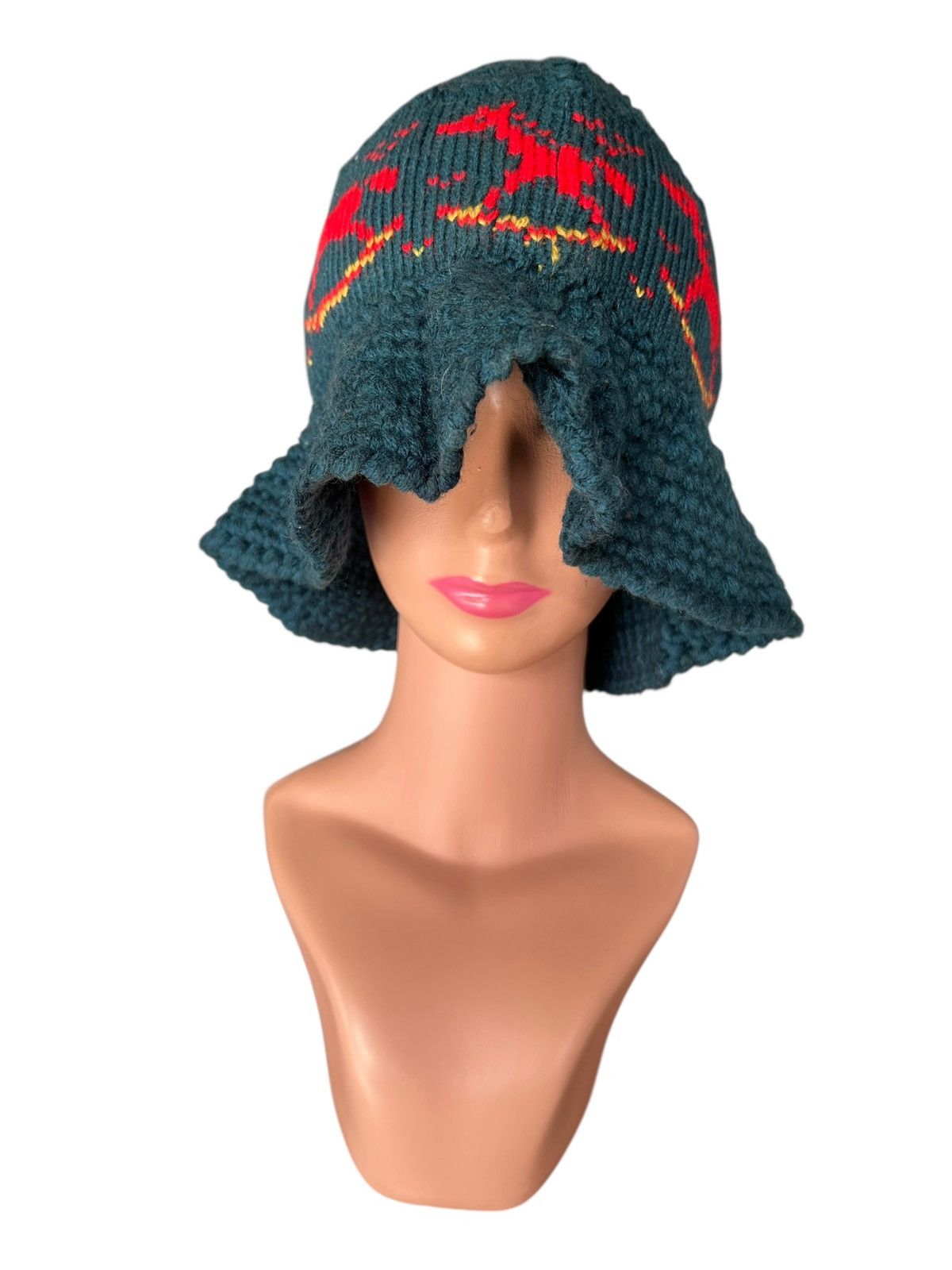 Kapital Crochet Knitted Handmade Bucket Hats Size ONE SIZE - 4 Thumbnail