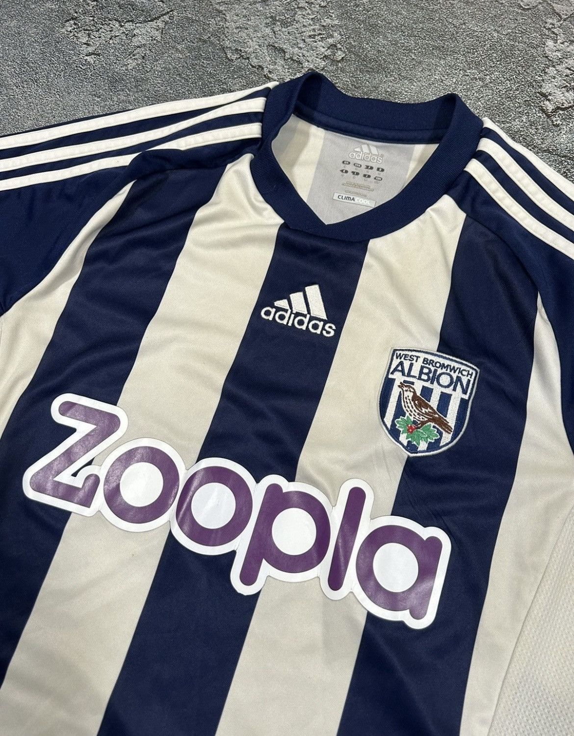 Adidas × Vintage Adidas West Bromwich Albion 2012/13 Home Jersey Size US S / EU 44-46 / 1 - 2 Thumbnail