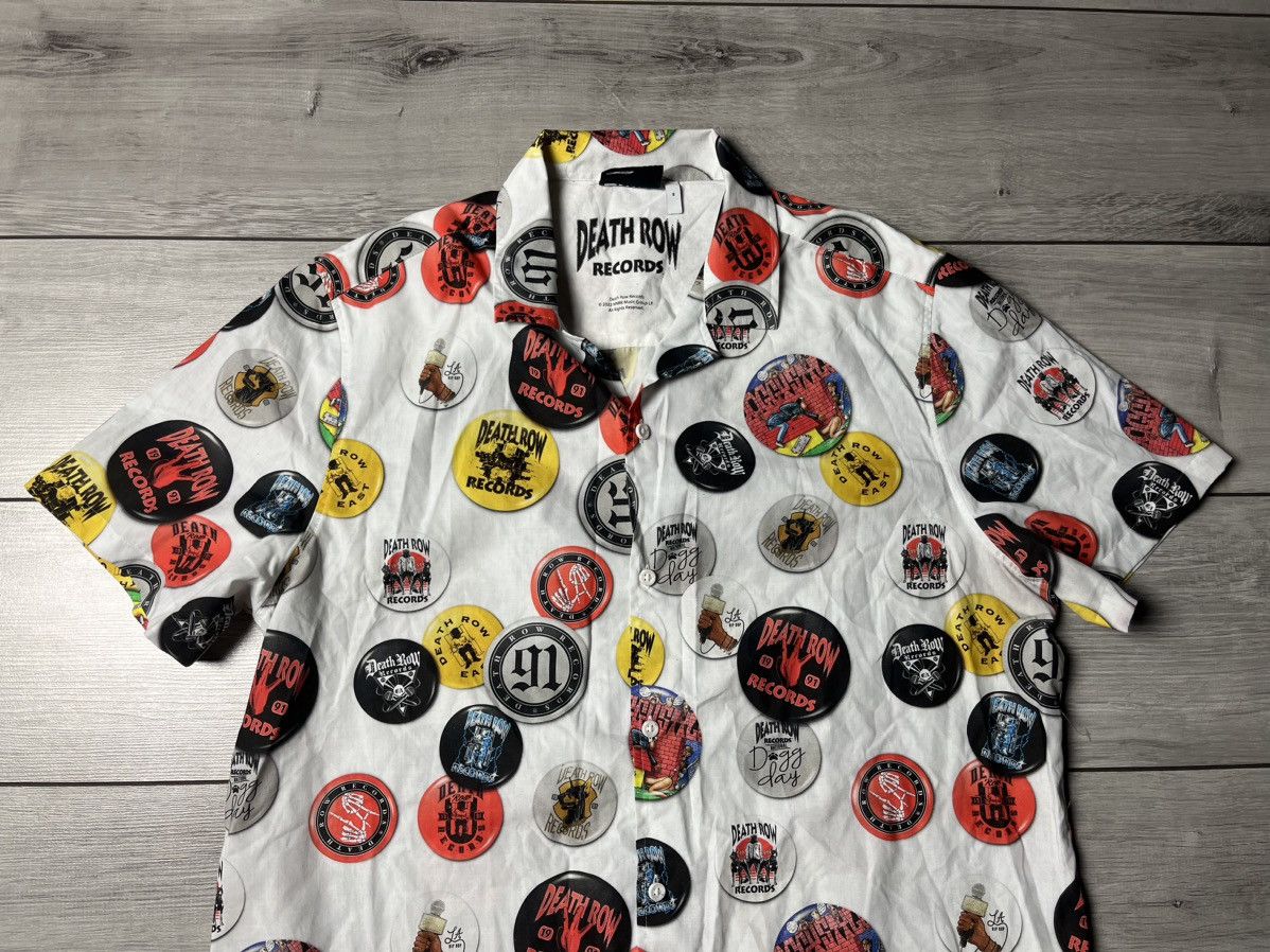Asos Asos death row records shirt all print size Medium Size US M / EU 48-50 / 2 - 3 Thumbnail