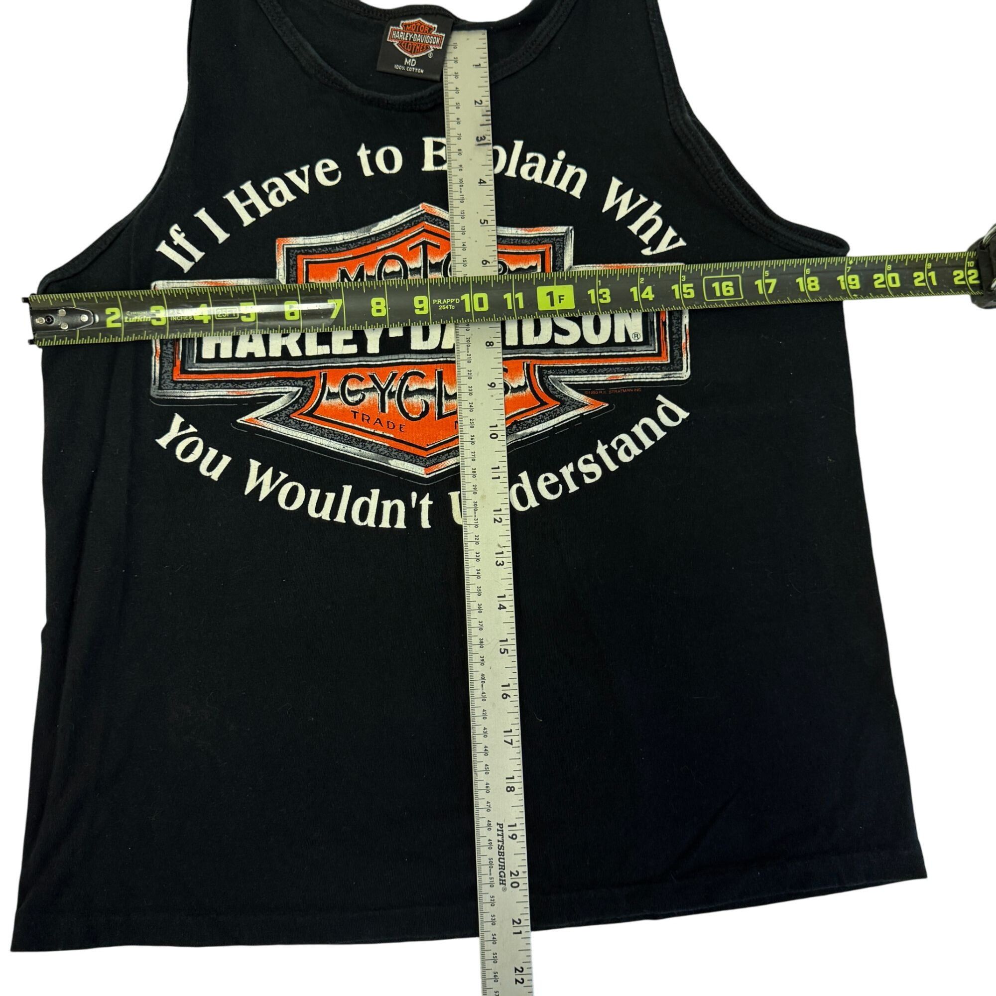 Harley Davidson NEW ORLEANS La Motorcycle Tank Top BOURBON St Muscle Shirt M Size US M / EU 48-50 / 2 - 8 Thumbnail
