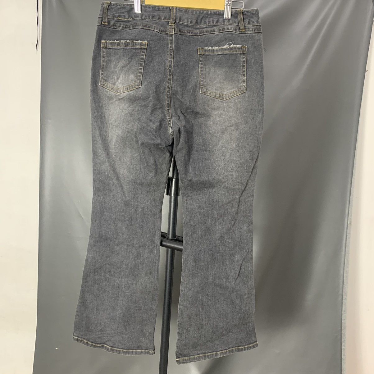 Hysteric Glamour × If Six Was Nine × Japanese Brand Vtg Japanese Boot cut Denim Flare Studded Flare Pant Size US 32 / EU 48 - 8 Thumbnail