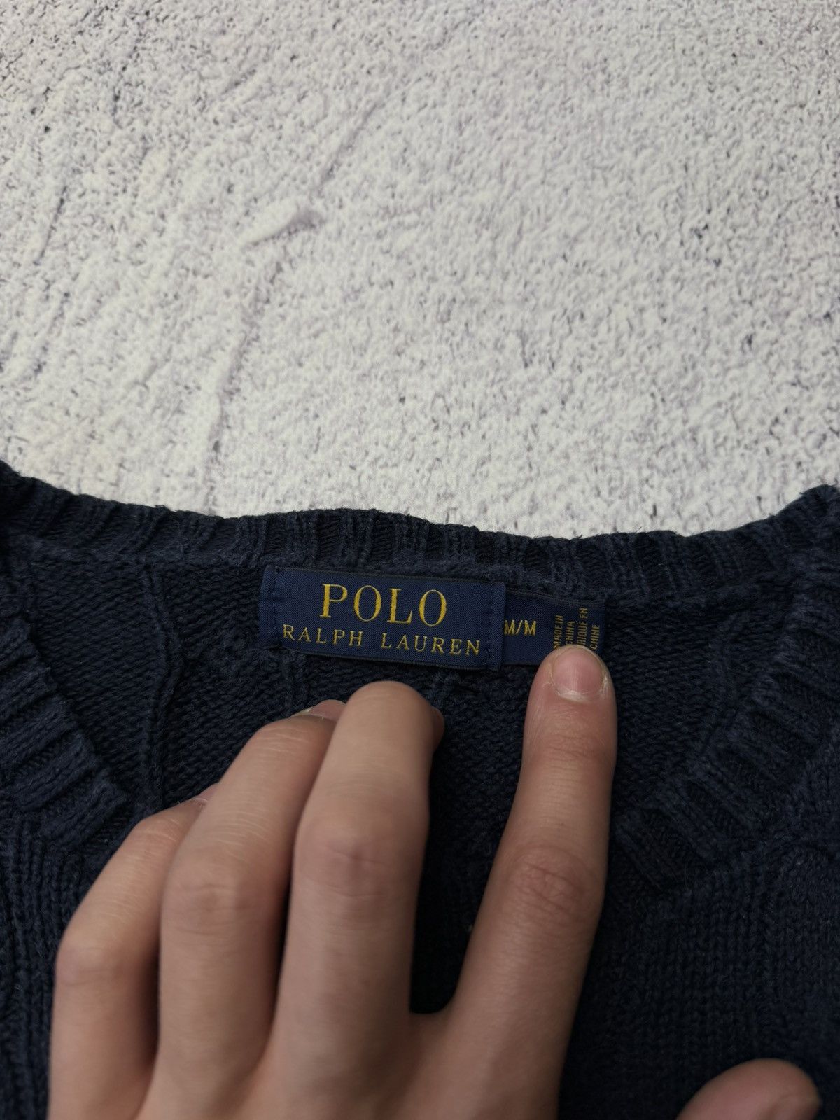 Polo Ralph Lauren Mens Vintage Polo Ralph Lauren knitted Sweater luxury Size US M / EU 48-50 / 2 - 10 Thumbnail