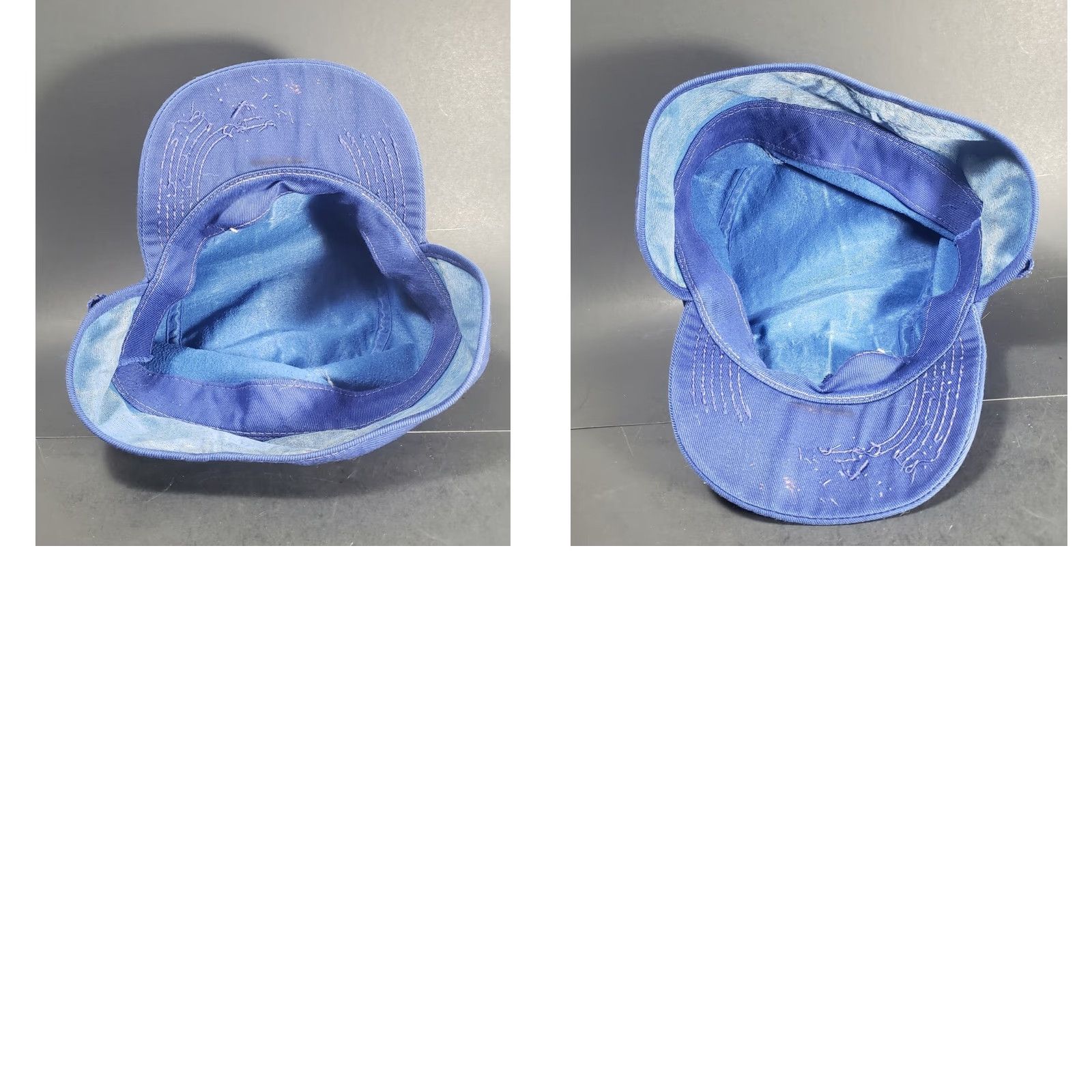 Vintage VTG FARMERS ELEVATOR COOP SPENCER LANGDON GREENVILLE EAR FLAP CO-OP BLUE CAP HAT Size ONE SIZE - 8 Thumbnail