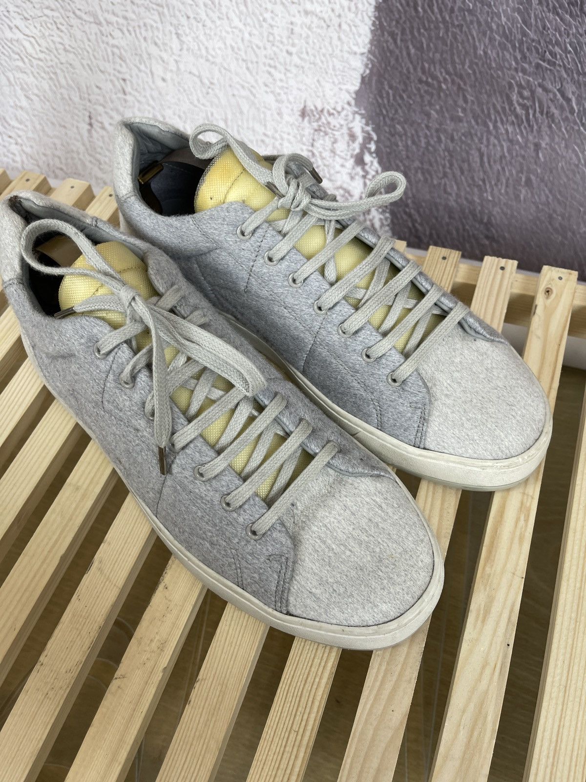 Etq ETQ. Handmade in Portugal low-top sneakers in grey Size US 10 / EU 43 - 5 Thumbnail