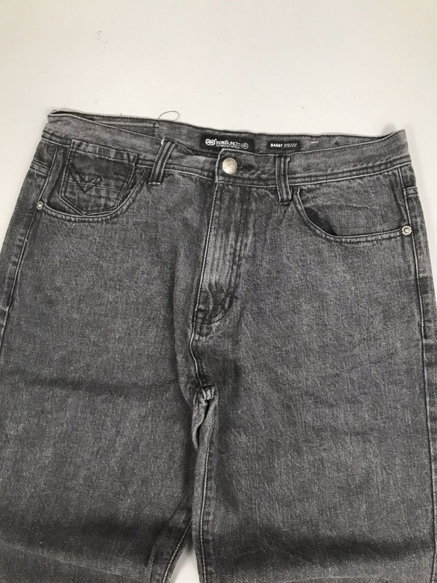 Ecko Unltd. × Vintage Vintage Ecko UNLTD. Baggy fit printed spell out denim Size US 37 - 5 Thumbnail
