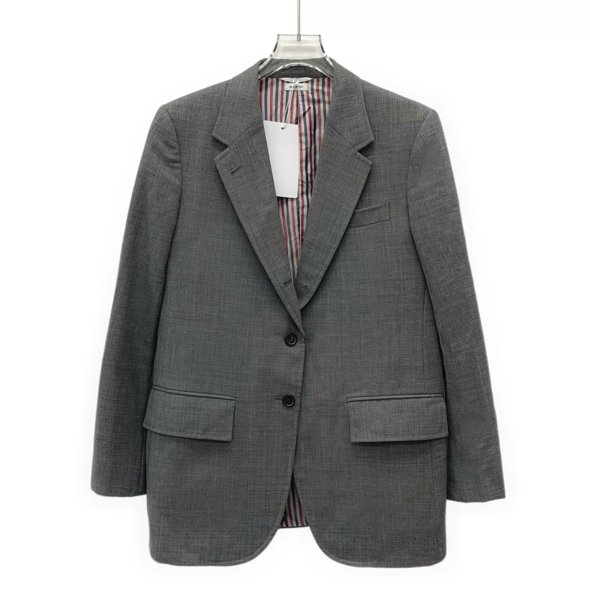 Thom Browne Thom Browne Wool Single Breasted Blazer 42R Size 42R - 1 Thumbnail