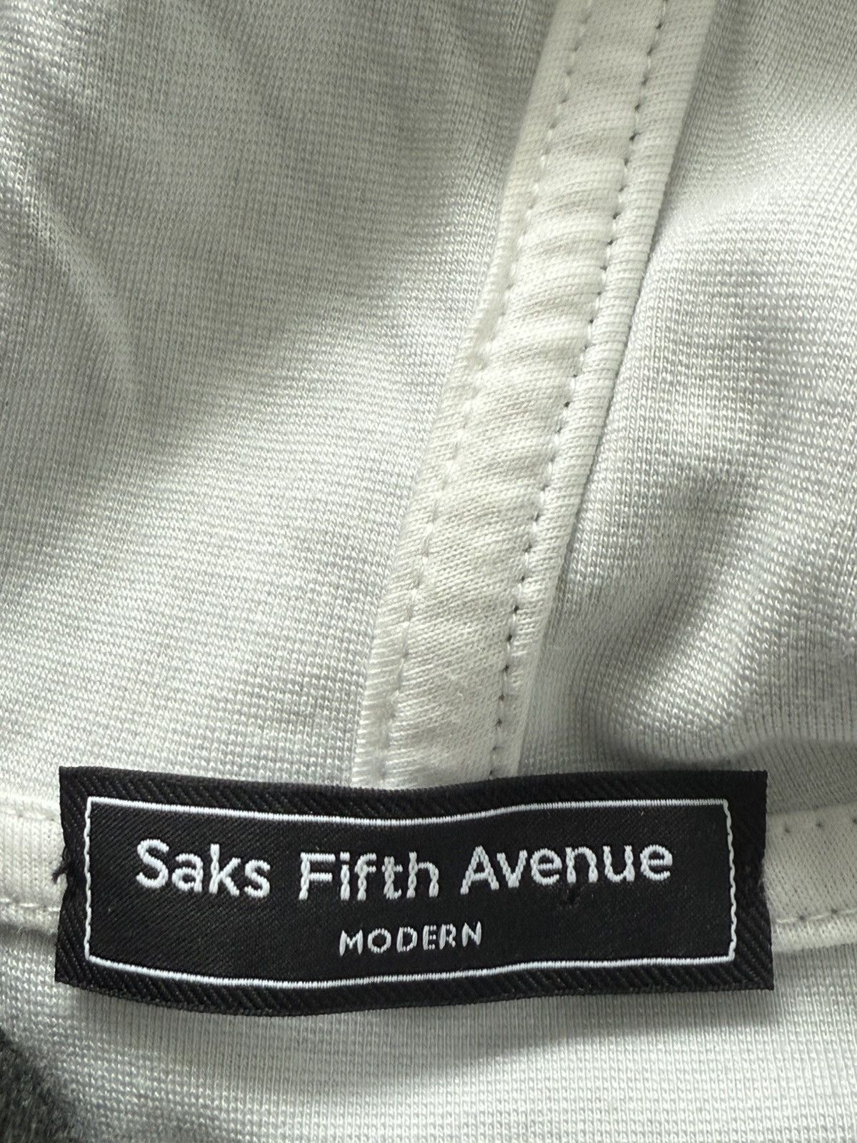 Saks Fifth Avenue Saks Fifth Ave Hoodie Size US XL / EU 56 / 4 - 2 Thumbnail
