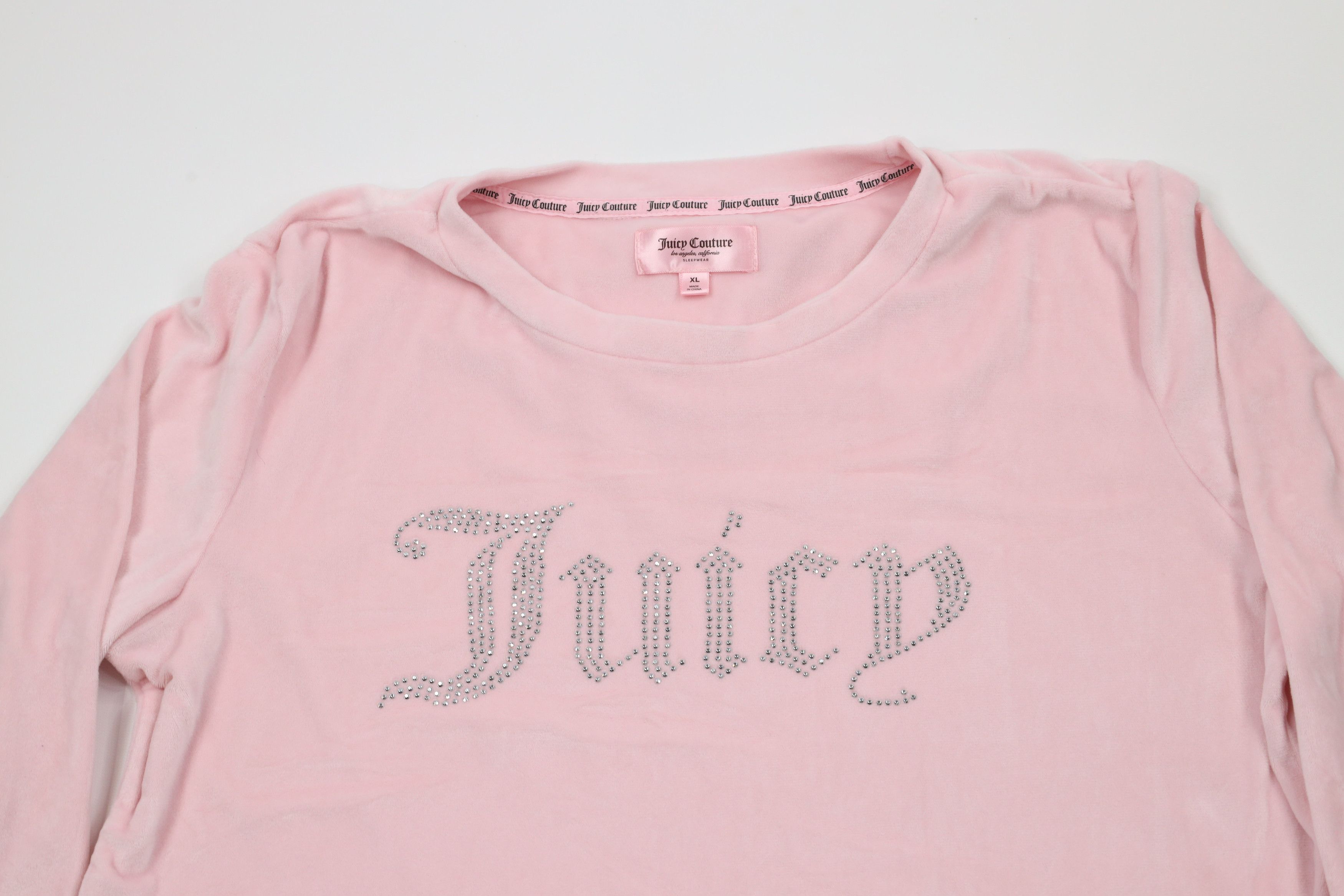 Juicy Couture × Vintage Vintage Y2K Juicy Couture Soft Velour 2 Piece Track Suit Size XL / US 12-14 / IT 48-50 - 3 Thumbnail