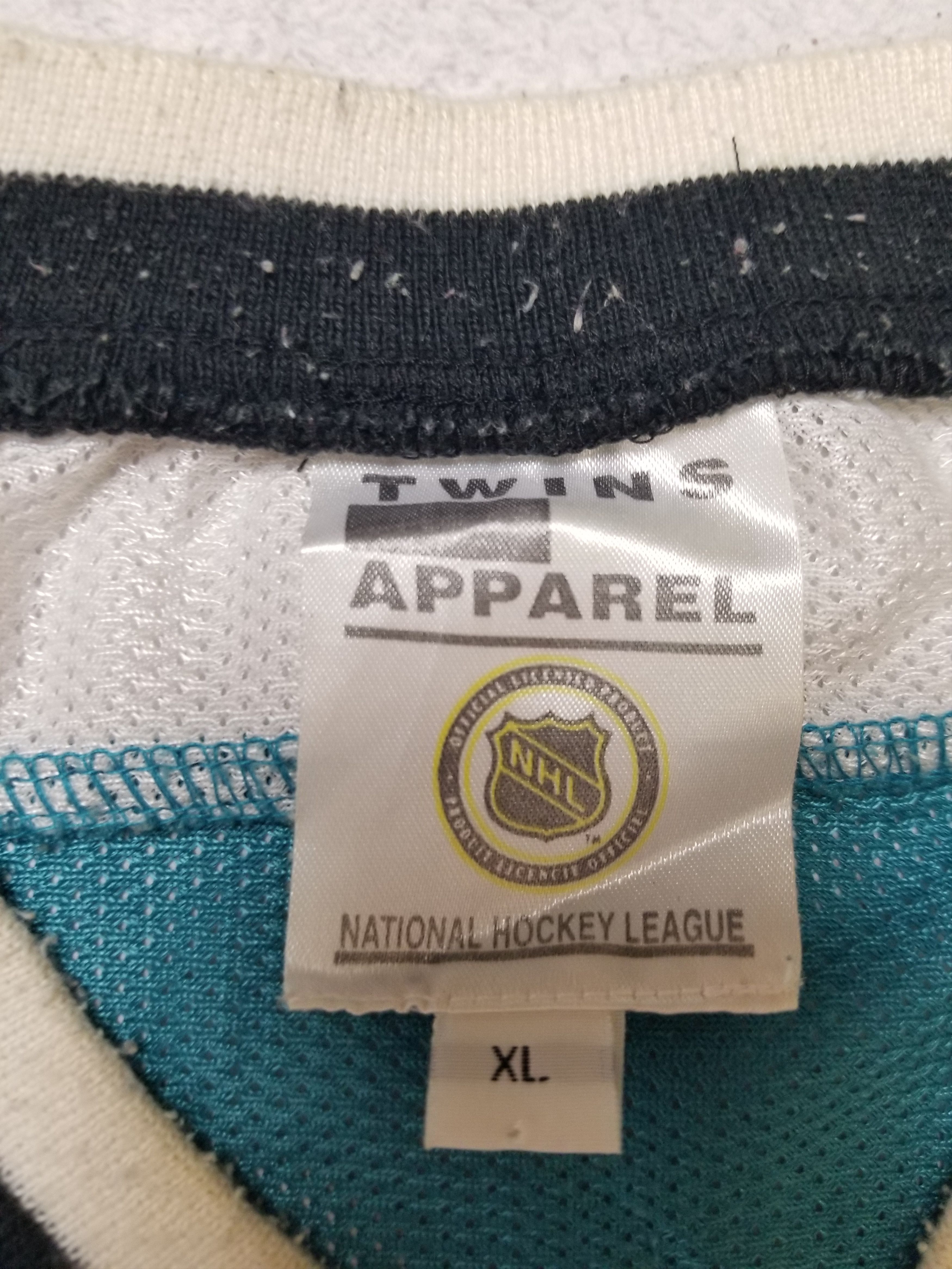Other Vintage San Jose Sharks Twins Apparel NHL Jersey Size US XL / EU 56 / 4 - 9 Thumbnail