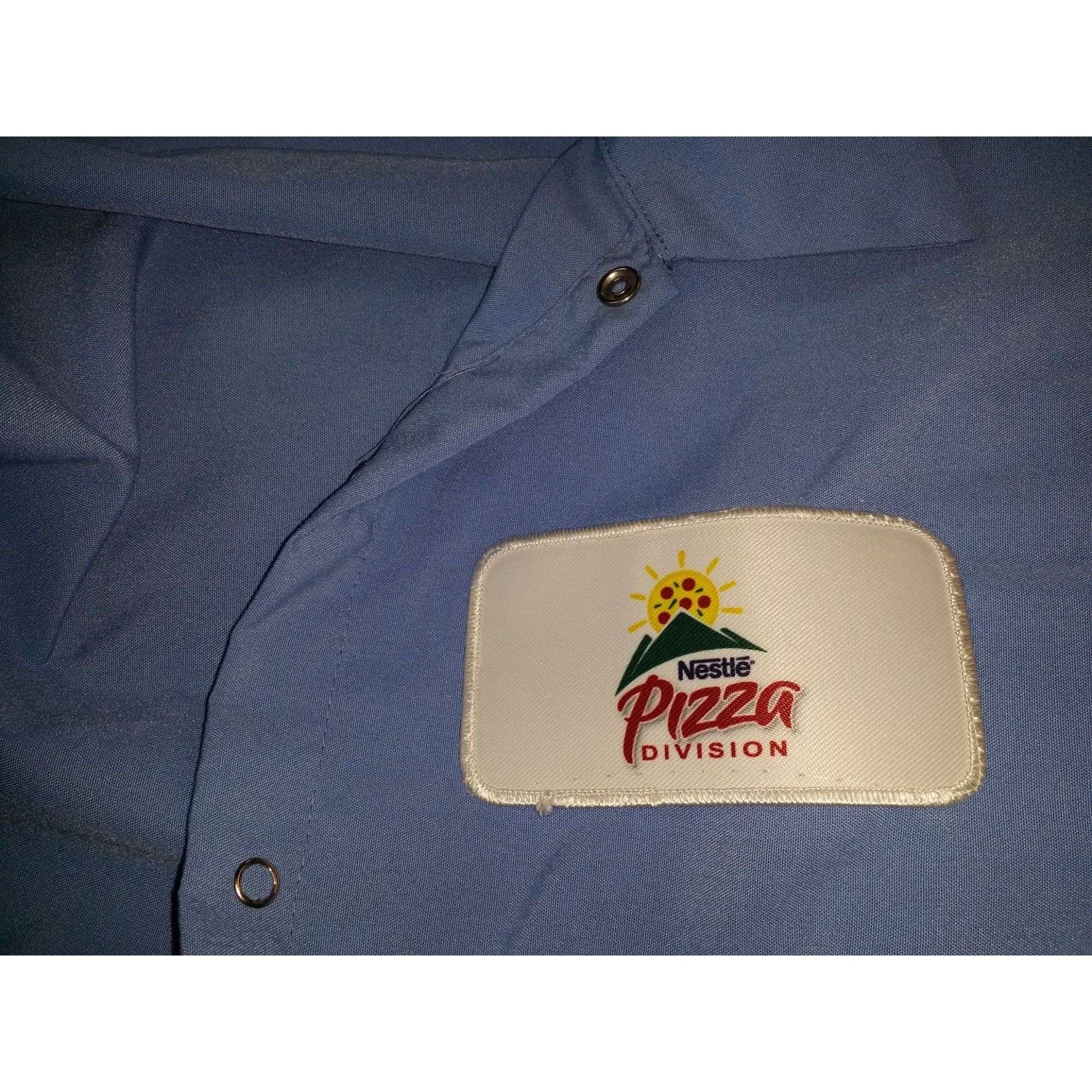 Other Aramark Nestle Pizza Division Snap Button Up Shirt Men Sz M Size US M / EU 48-50 / 2 - 4 Thumbnail