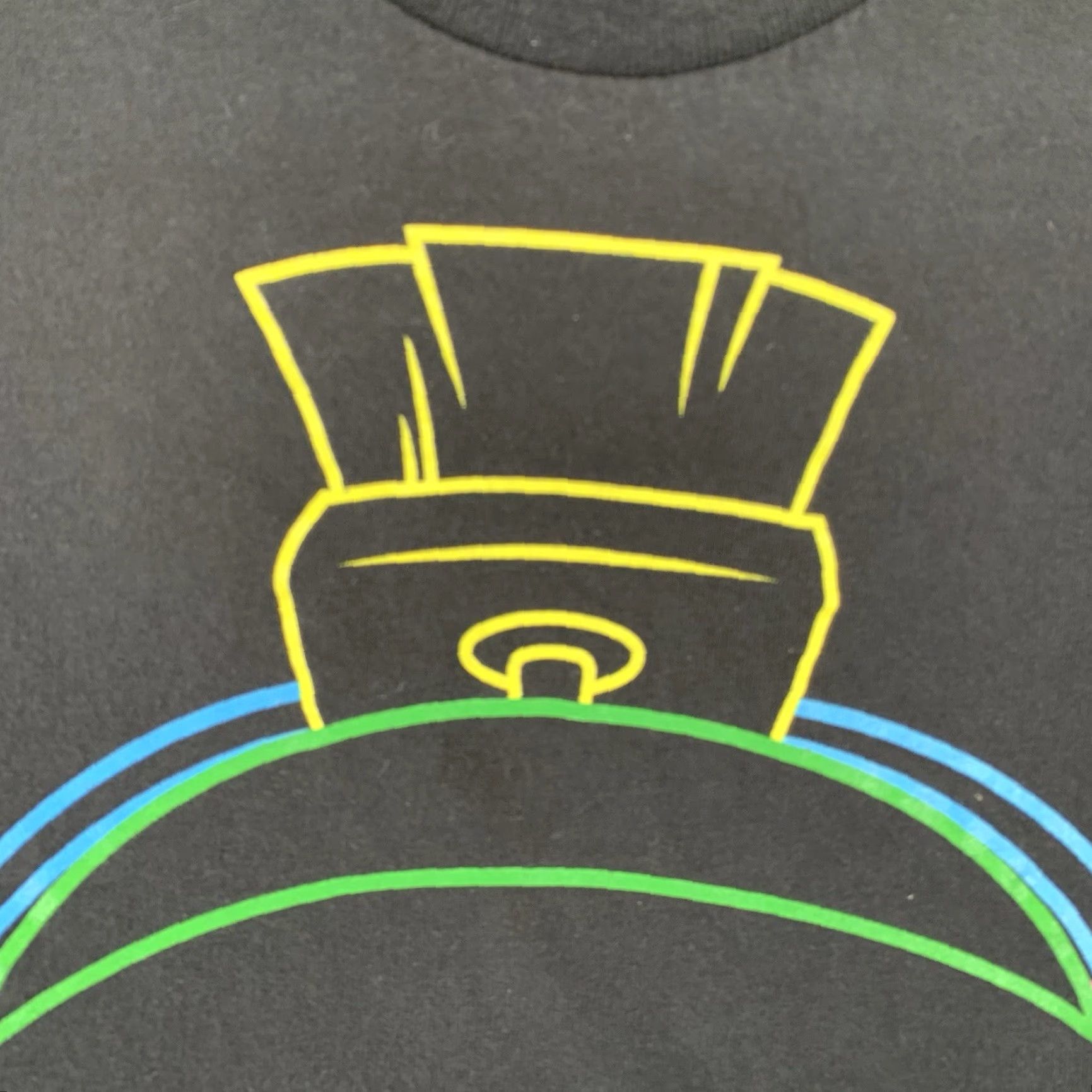 Vintage VINTAGE Marvin The Martian T-Shirt Unisex Adults Medium Black 90s Cartoon Graphic Retro Size US M / EU 48-50 / 2 - 4 Thumbnail