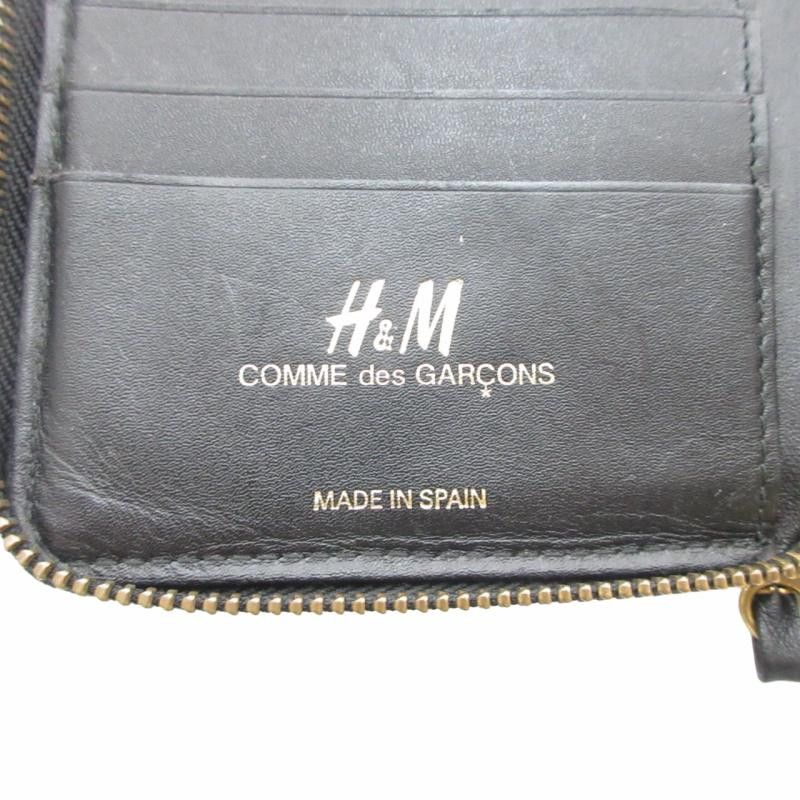 Comme des Garcons SHIRT Wallet Leather Polka Dot Bi-fold Zip Black Size ONE SIZE - 8 Thumbnail