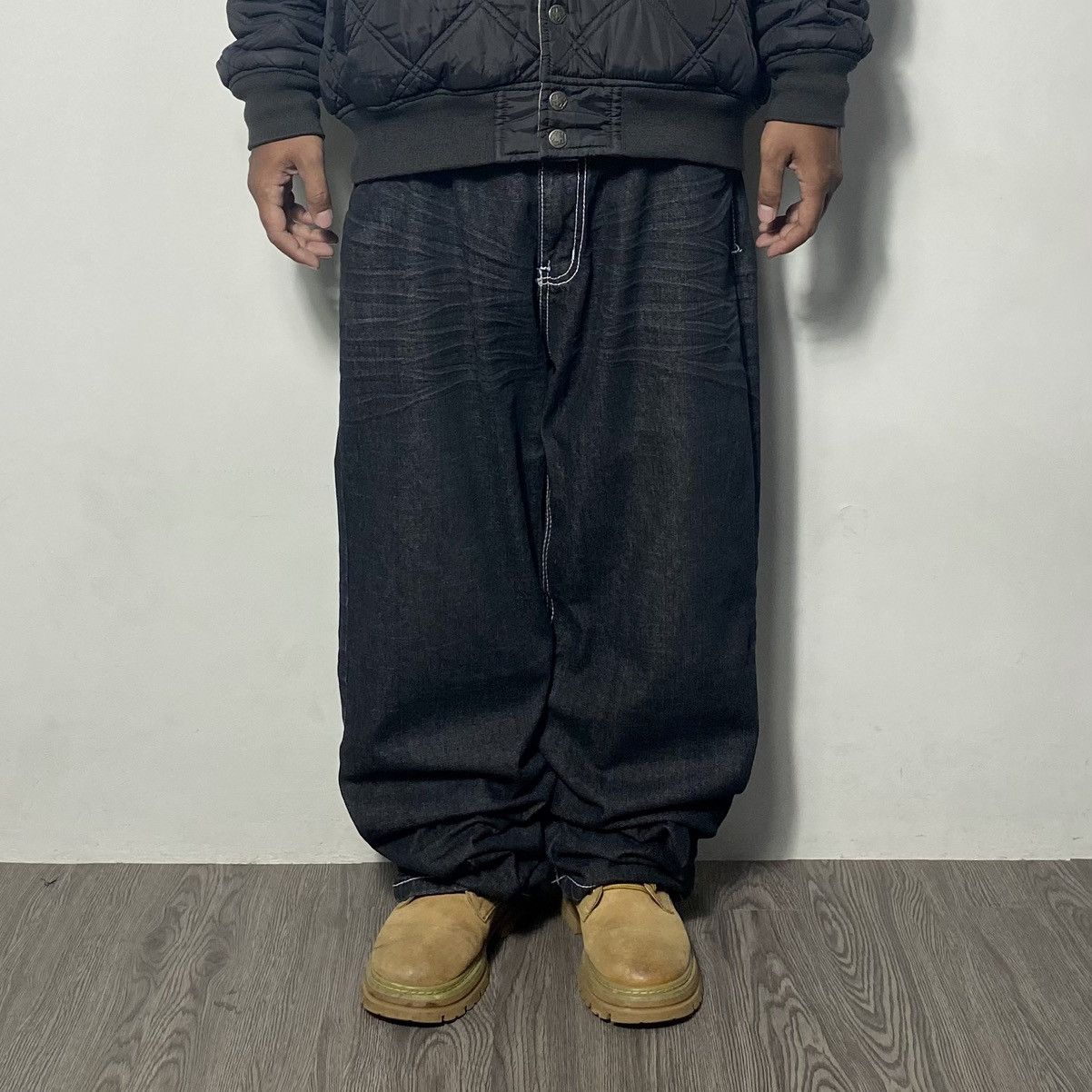 Japanese Brand Y2K Victorious LA Los Angeles Denim Pants Size US 34 / EU 50 - 2 Thumbnail