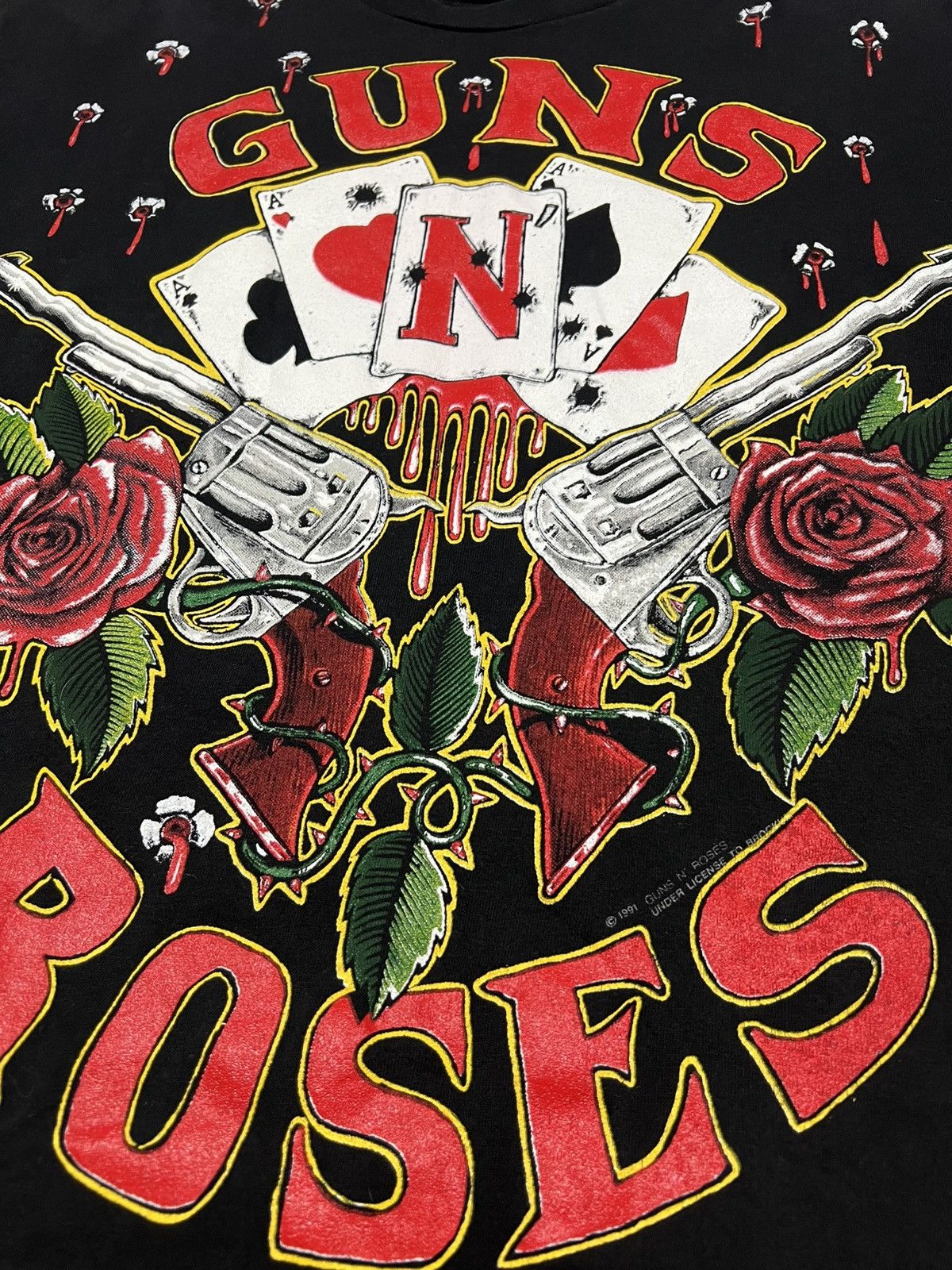 Band Tees × Guns N' Roses × Vintage Vintage [ Gun N’ Roses 1991’s Ovp ] Size US XL / EU 56 / 4 - 2 Thumbnail