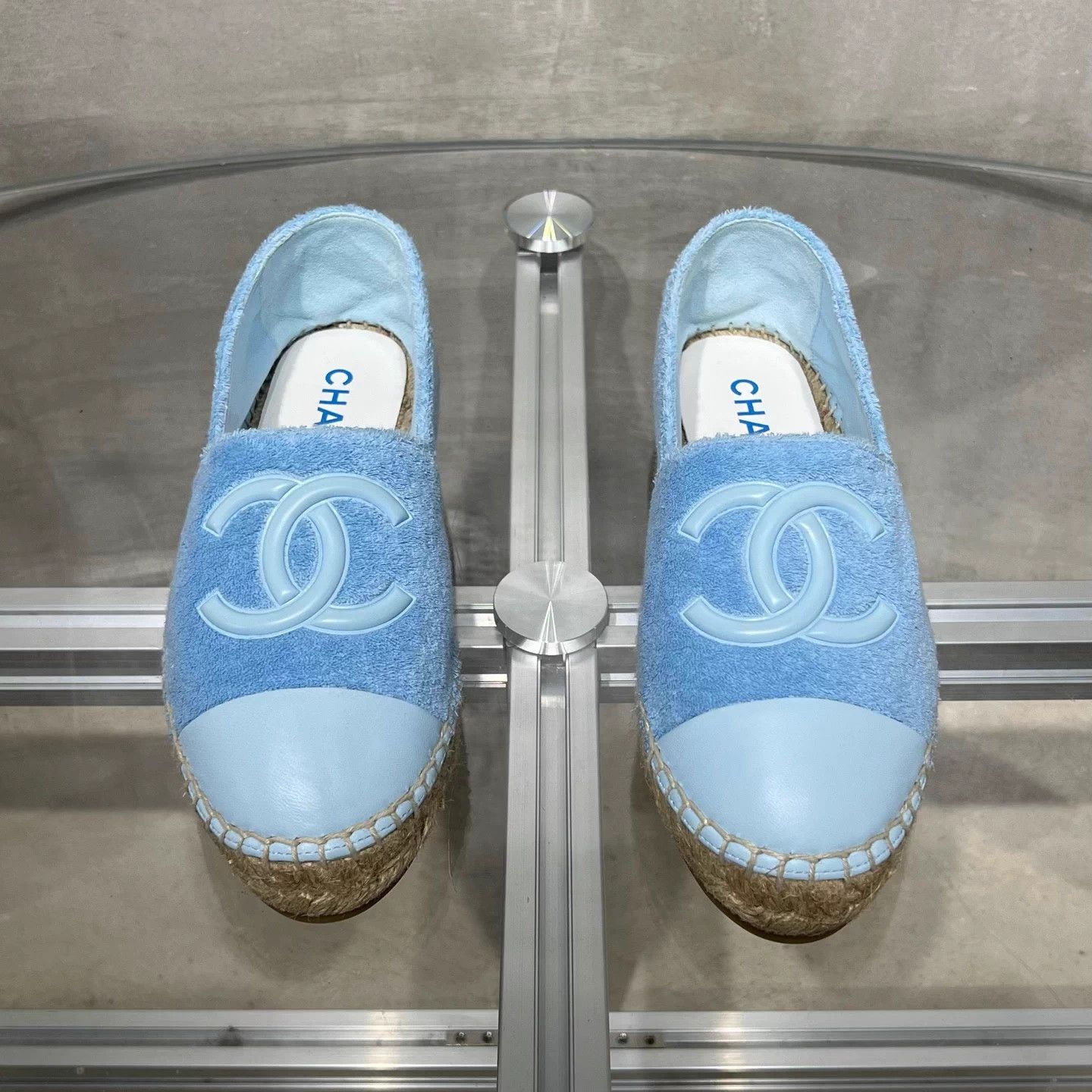Chanel Chanel 24C Double C Blue Fisherman Shoes 37 Size US 6 / IT 36 - 1 Thumbnail