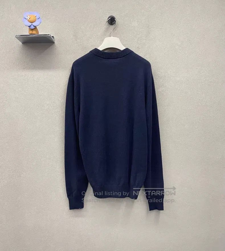Hermes Hermes Navy Blue Round Neck Knit Sweater Size US L / EU 52-54 / 3 - 2 Thumbnail