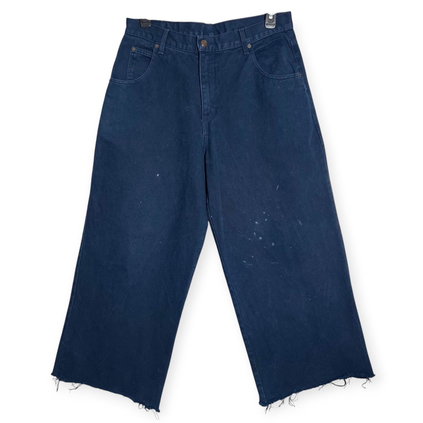 Other Peoples Fortune Leo Wide Leg Raw Ecru Denim | Grailed
