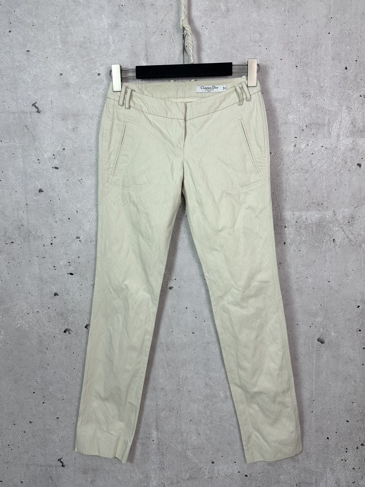 Christian Dior Boutique Made in Italy Cotton Pants
