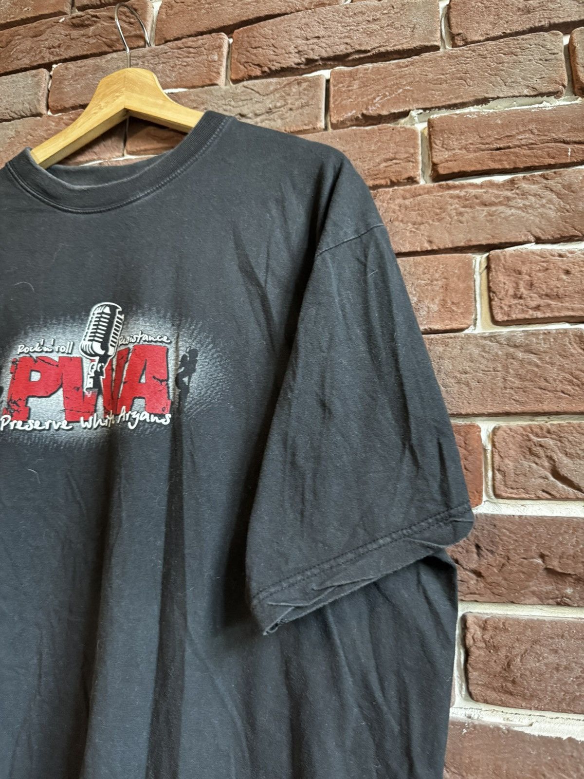 Band Tees Rare Vintage P.W.A. Preserve White Aryans Out Order Band Tee Size US XXL / EU 58 / 5 - 4 Thumbnail
