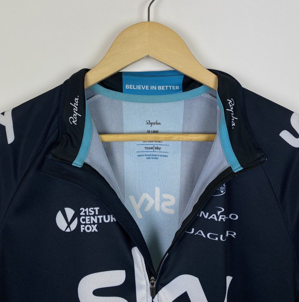 Rapha Rapha Men’s Short Sleeve Replica Jersey Team Sky Size XXL Size US XXL / EU 58 / 5 - 7 Thumbnail