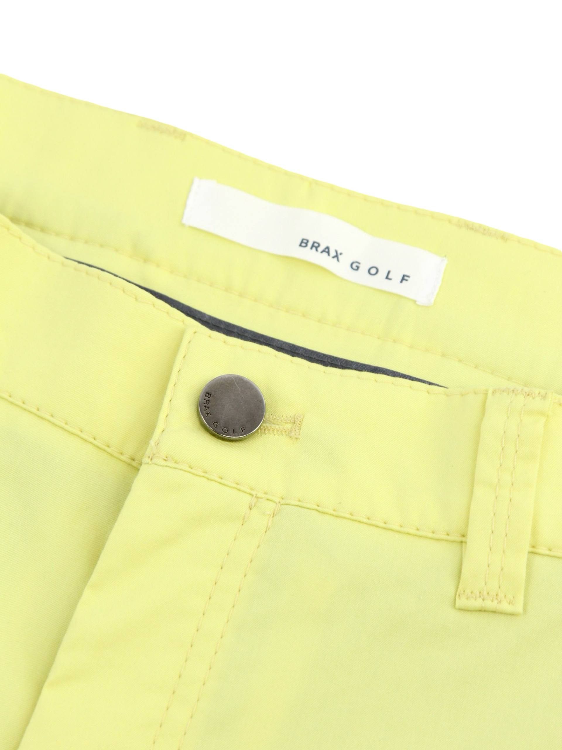 BRAX BRAX GOLF Yellow Bermuda shorts Size US 32 / EU 48 - 2 Thumbnail