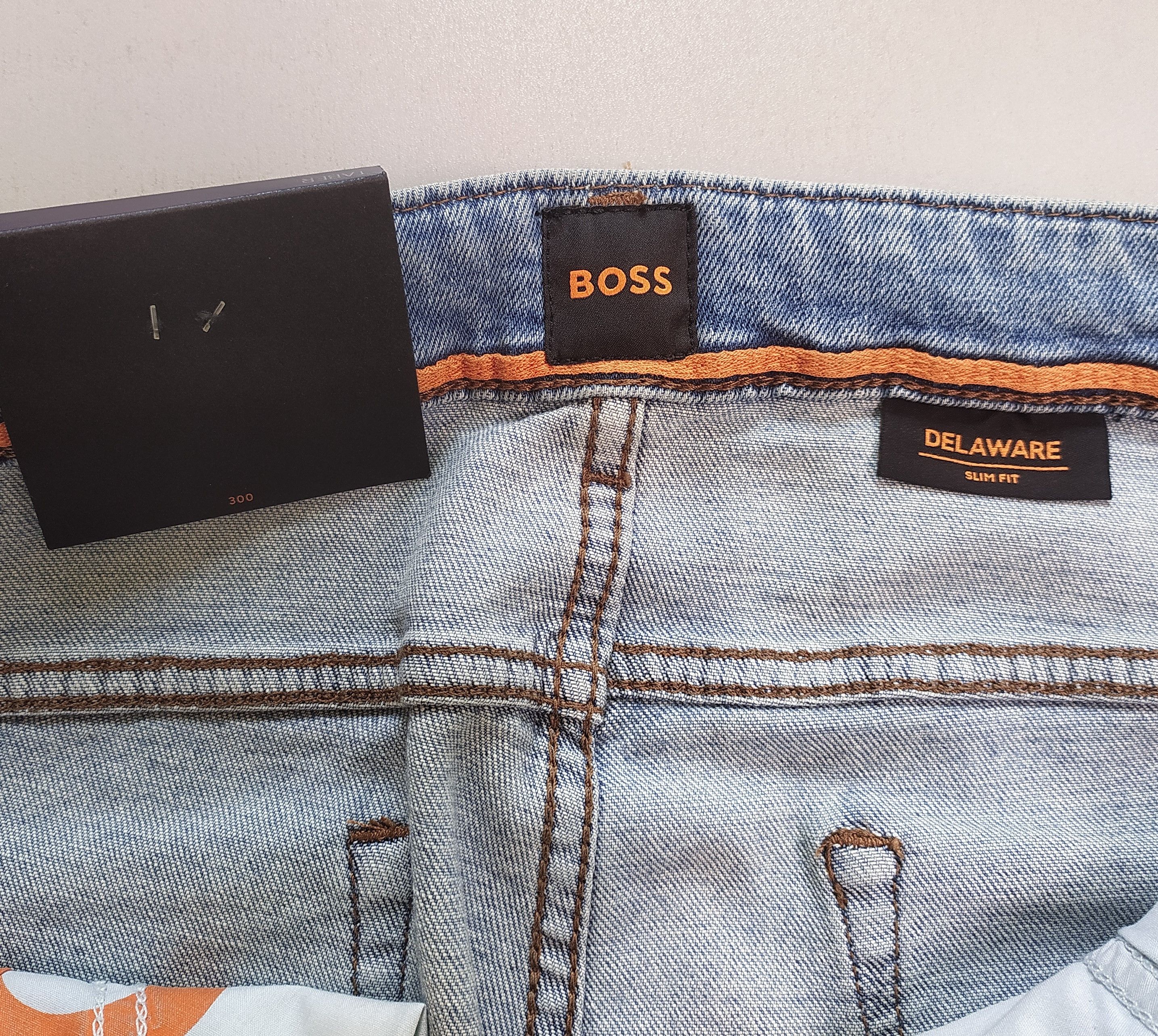 Hugo Boss HUGO BOSS DELAWARE Slim fit Jeans Free S T/6032 Size US 36 / EU 52 - 8 Thumbnail
