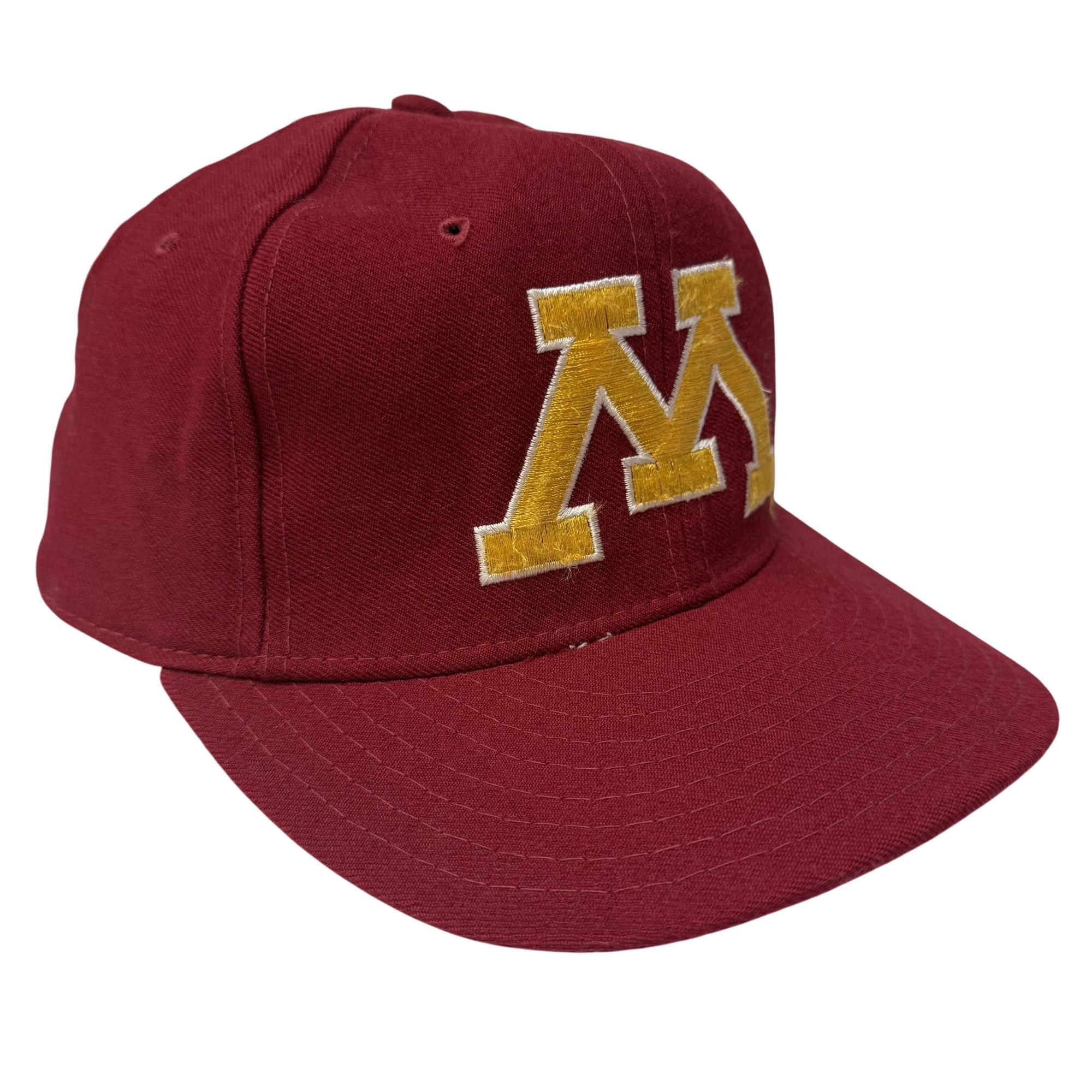 New Era Vtg New Era 59/50 PRO MODEL Minnesota GOLDEN GOPHERS Cap Size ONE SIZE - 3 Thumbnail