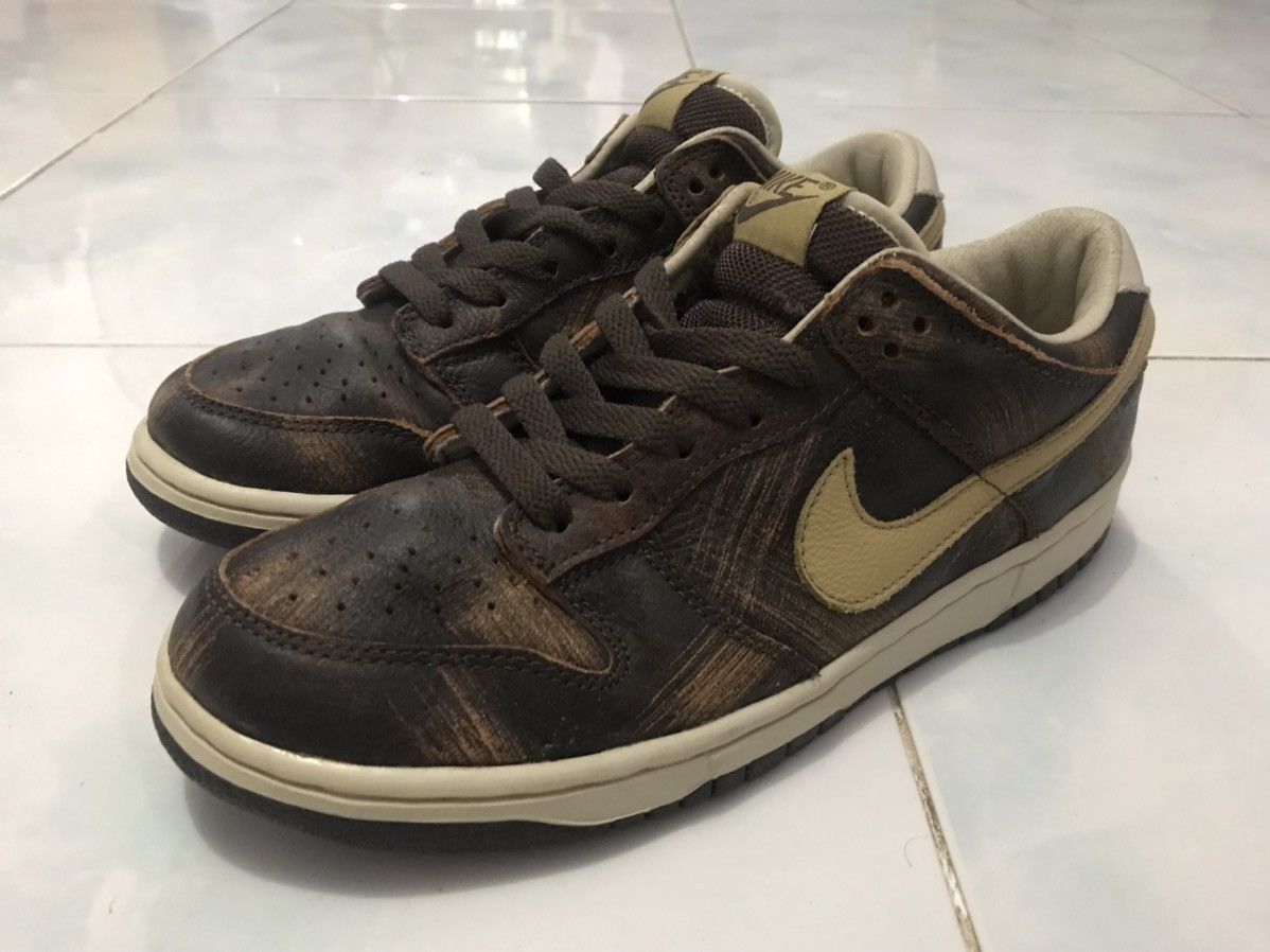 Nike Nike SB Dunk Low Premium ‘Grunge Pack-Baroque Brown’ Size US 8.5 / EU 41-42 - 1 Thumbnail