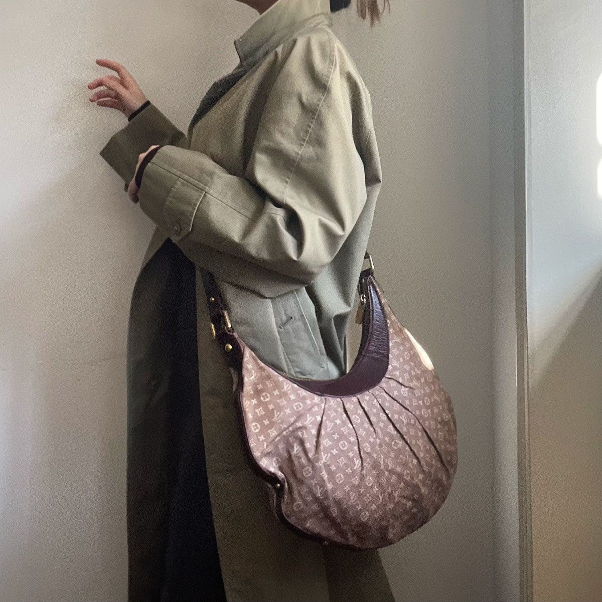 ルイヴィトン  ラプソディMM モノグラム・イディール　セピア Louis Vuitton × Vintage LOUIS VUITTON MONOGRAM Idylle Rhapsody MM