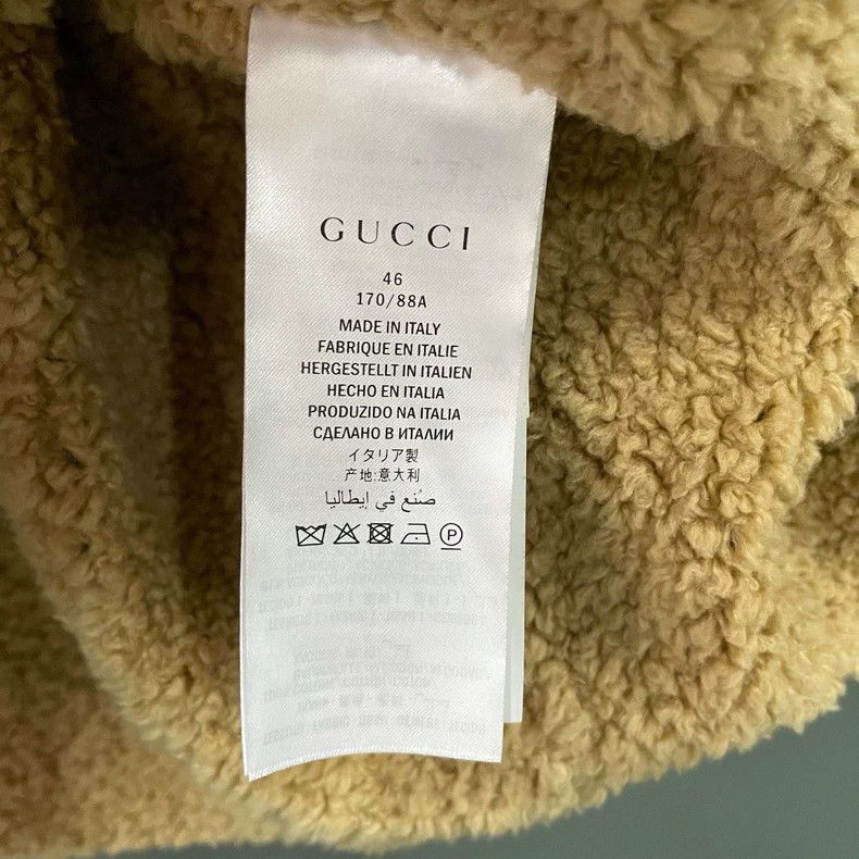 Gucci Gucci Printed logo lambskin coat 2503-Nextarrow Size US S / EU 44-46 / 1 - 4 Thumbnail