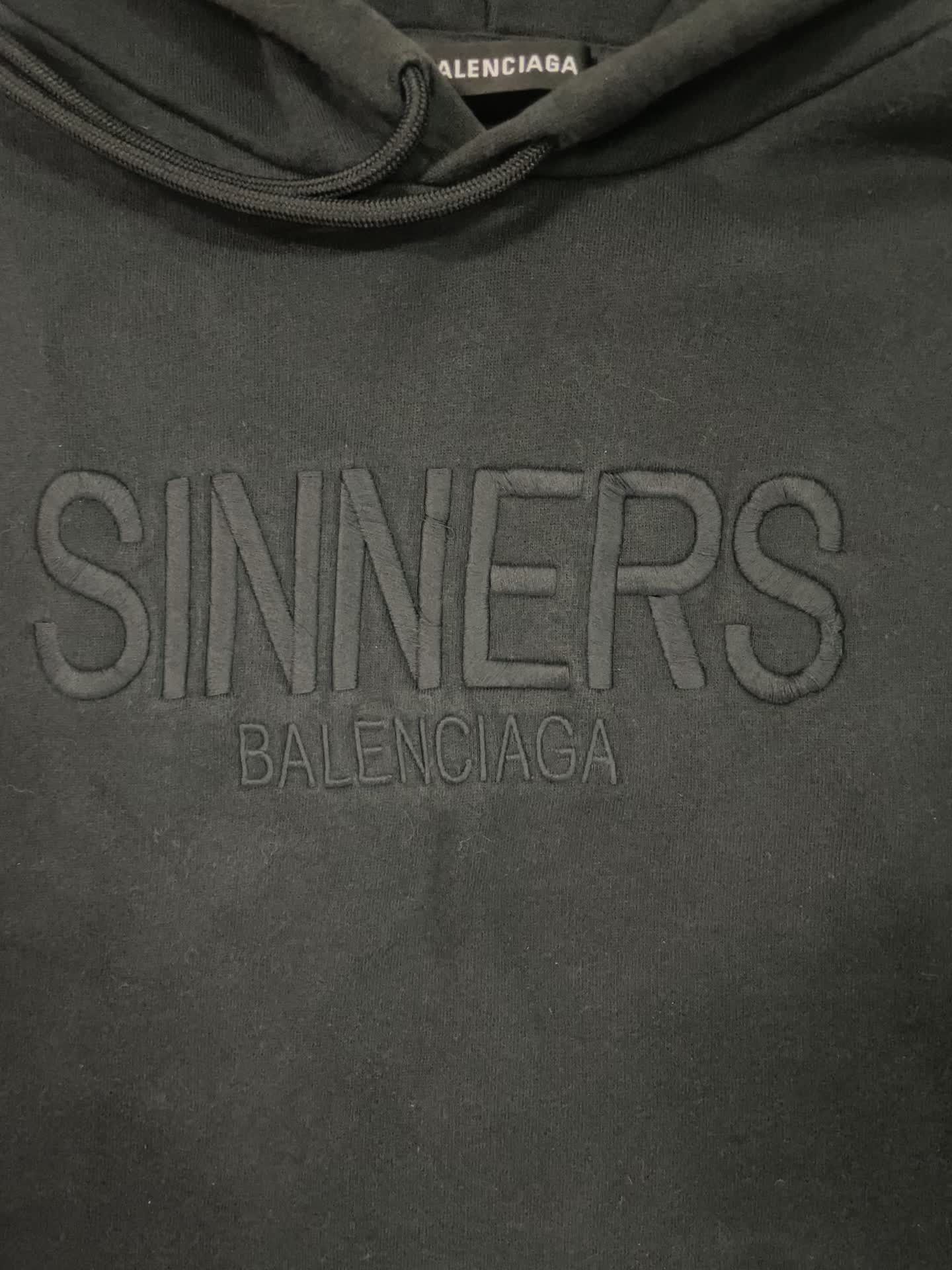 Balenciaga Balenciaga Oversize Sinners Hoodie Size US M / EU 48-50 / 2 - 2 Thumbnail